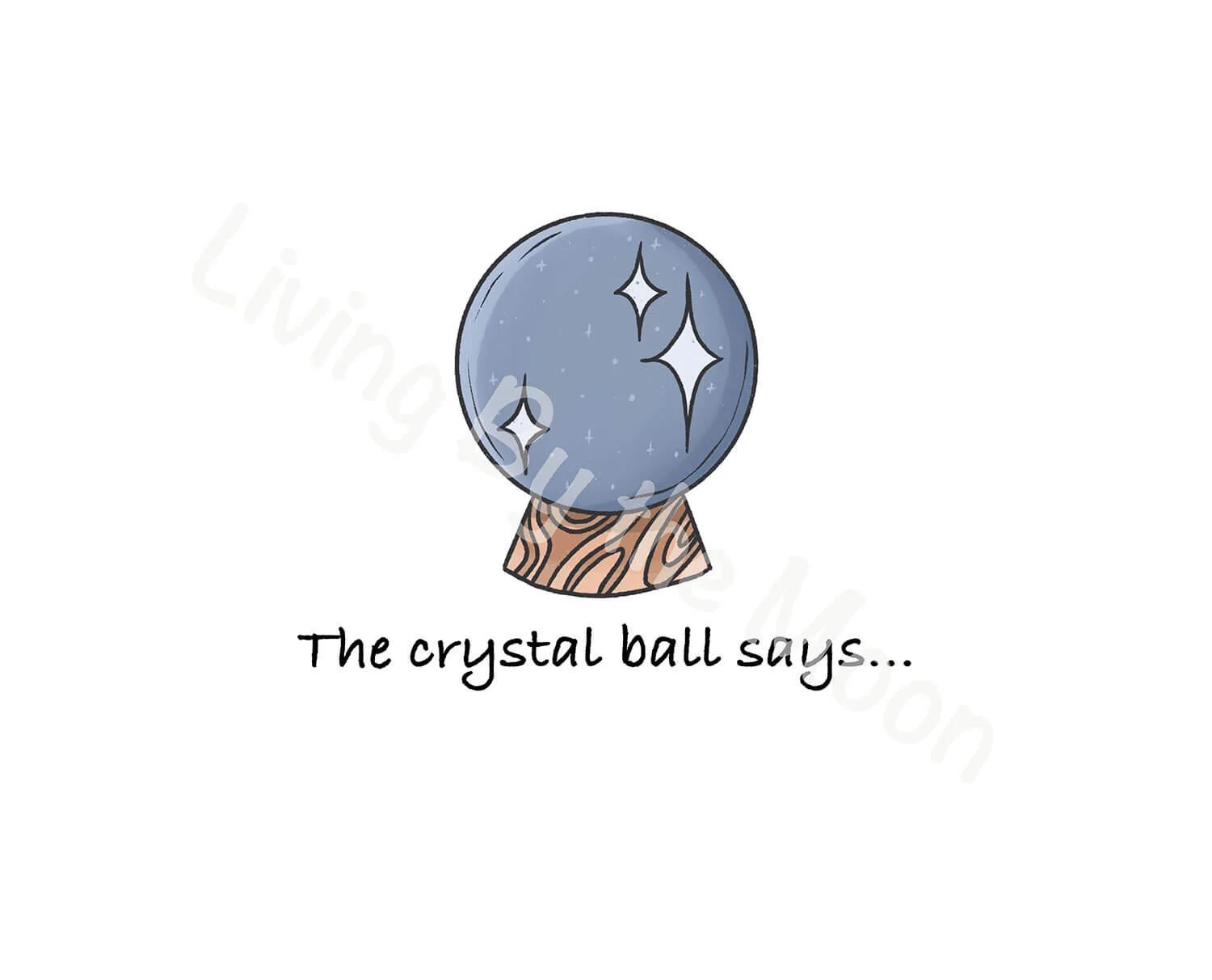 Crystal Ball Print Digital