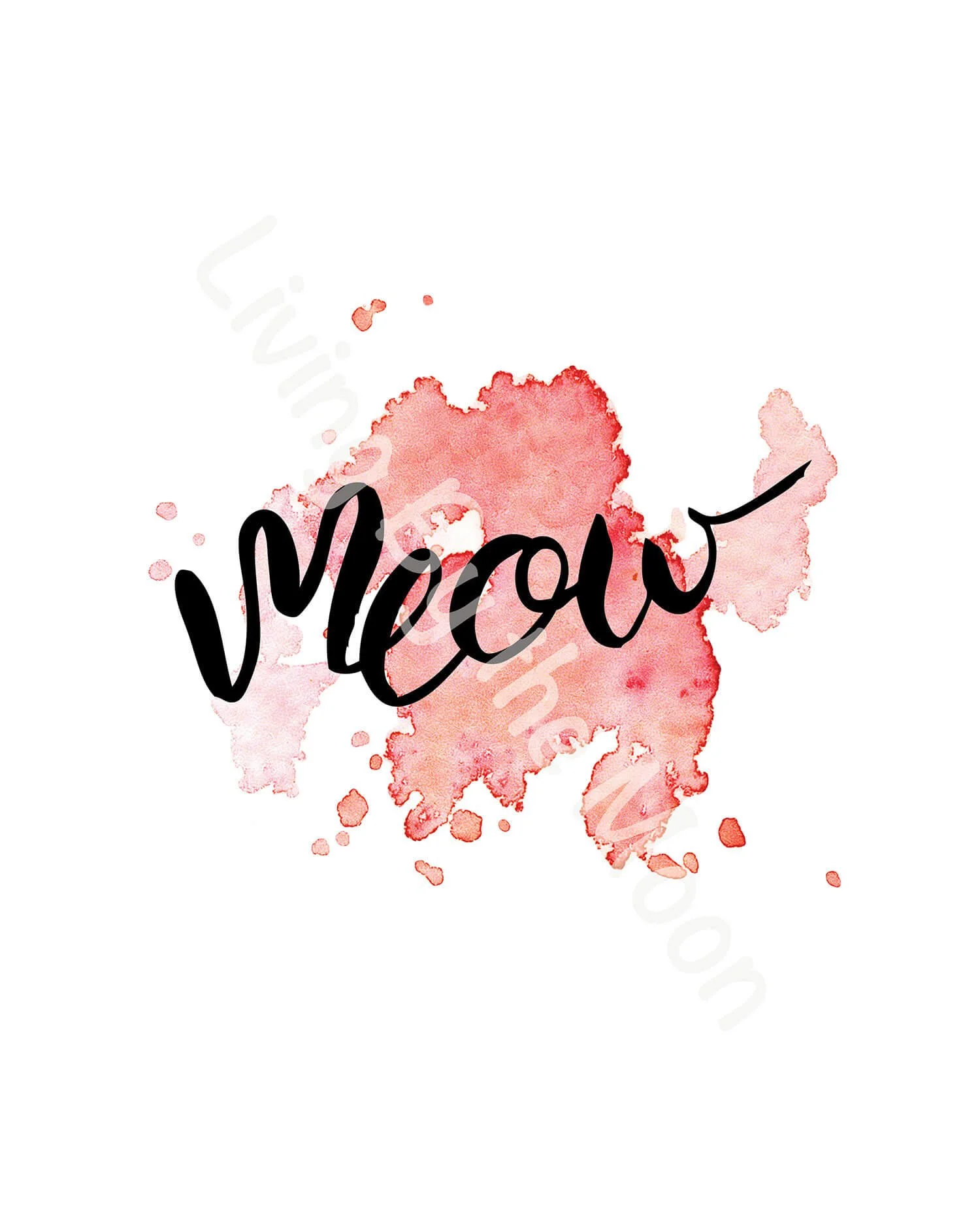 Meow Print Digital