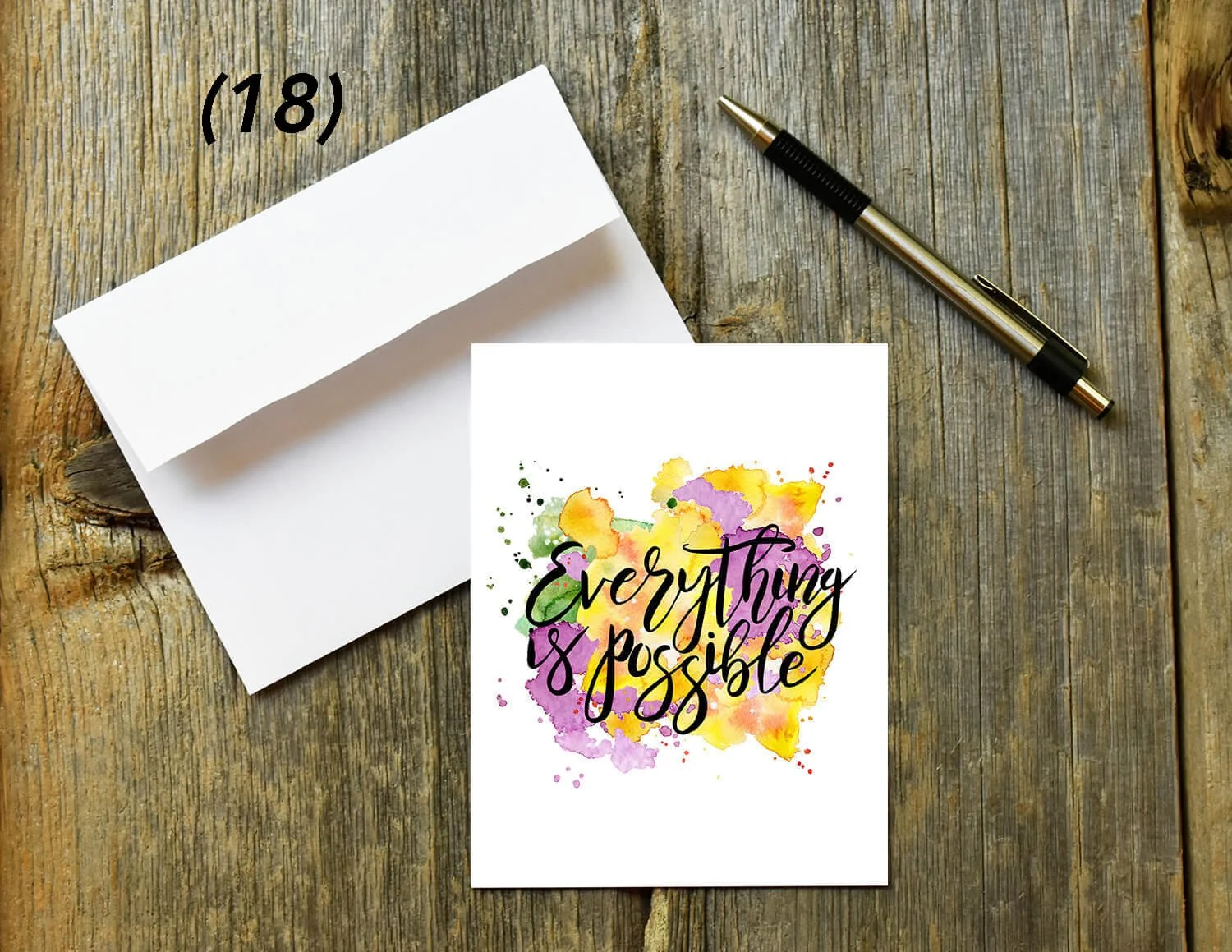 Everything is Possible Quote Card Digital