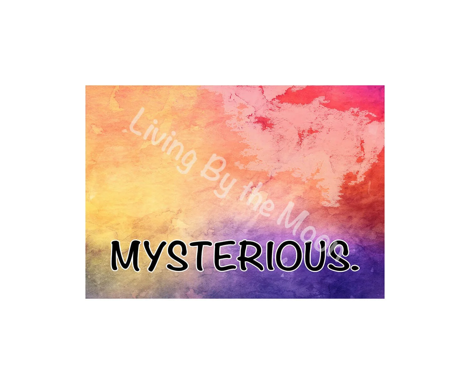 Mysterious Print Digital
