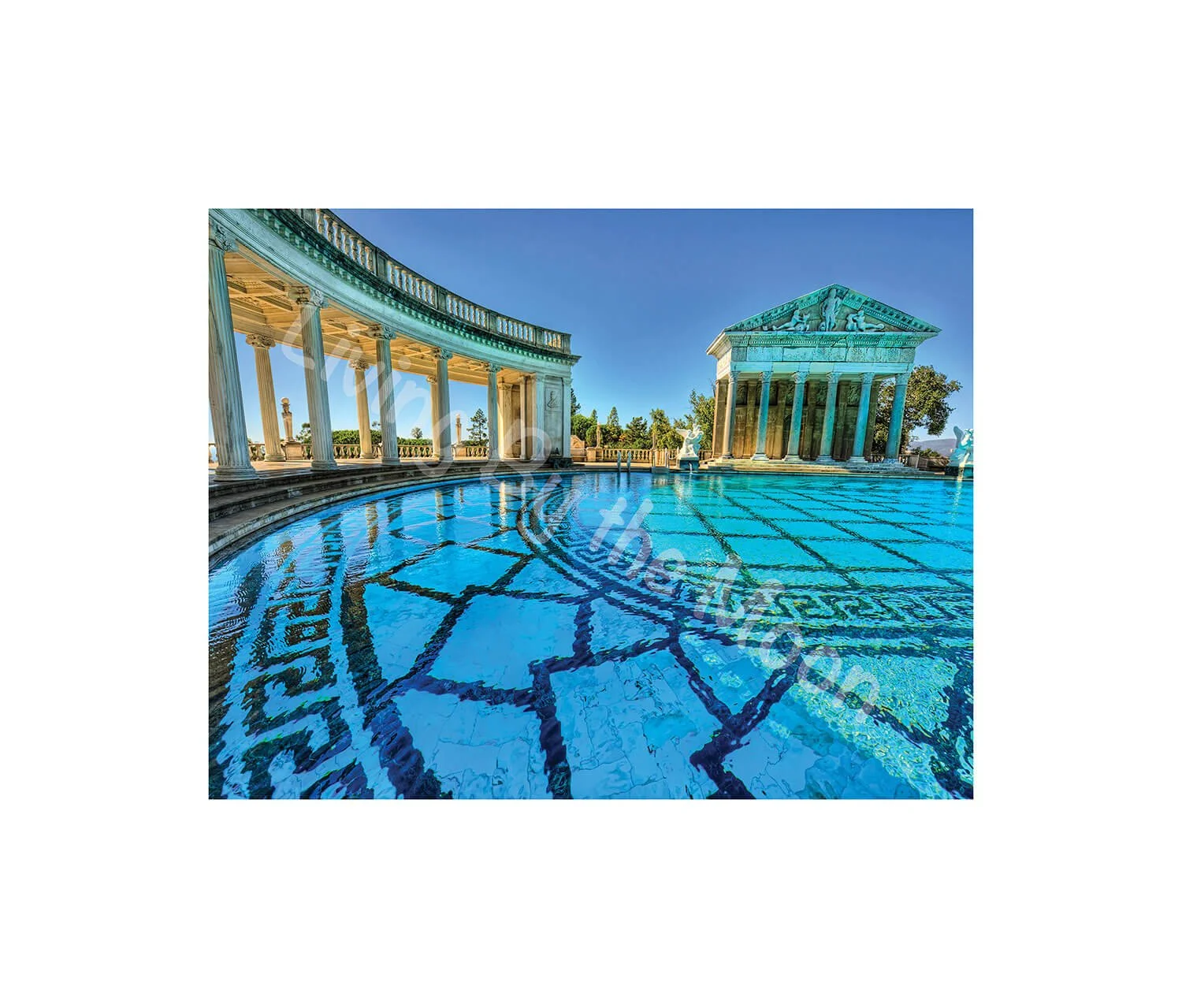 Grecian Waters Print Digital