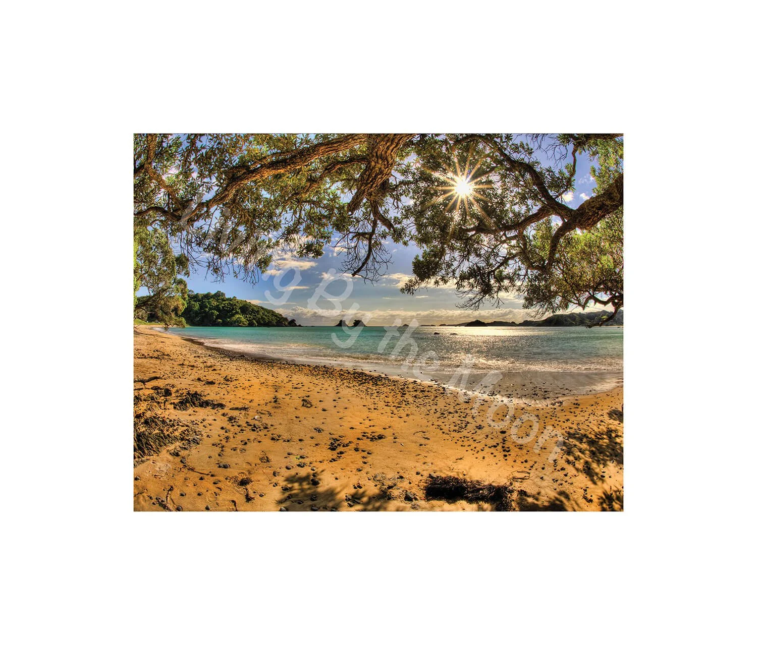 Afternoon Beach Print Digital