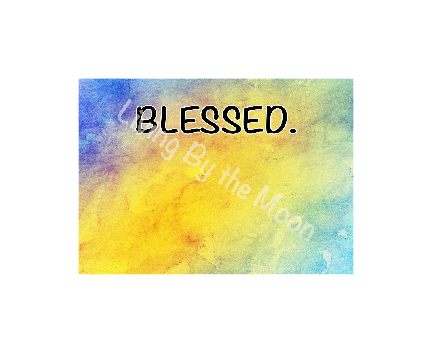 Blessed Print Digital
