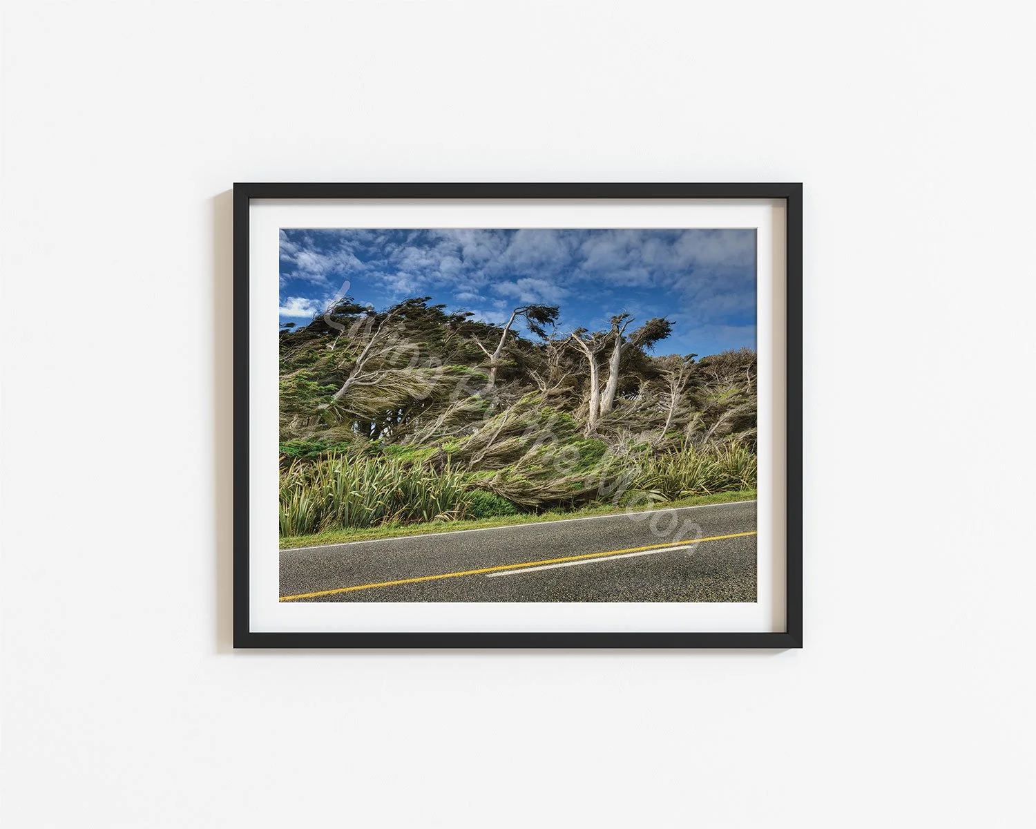 Bending Wind Print Digital