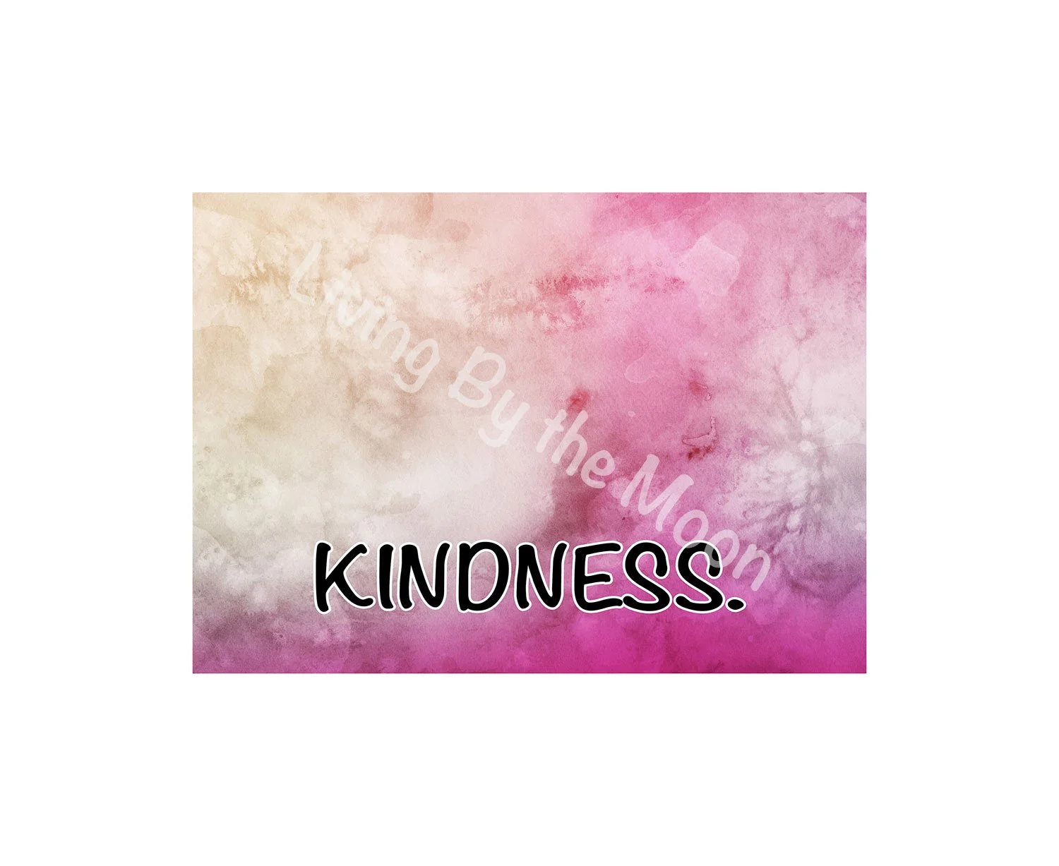 Kindness Print Digital