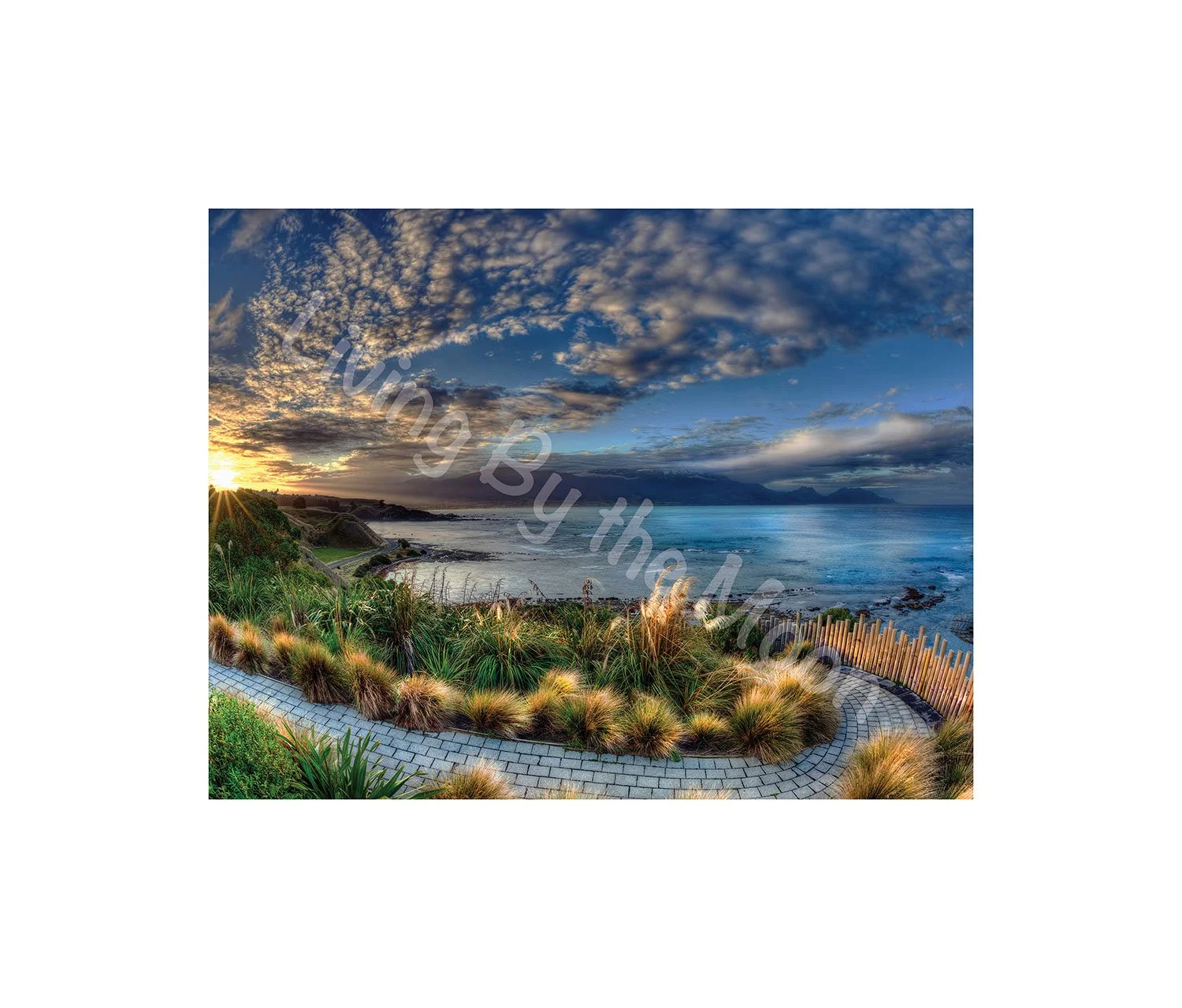 Ebony Brick Road Print Digital