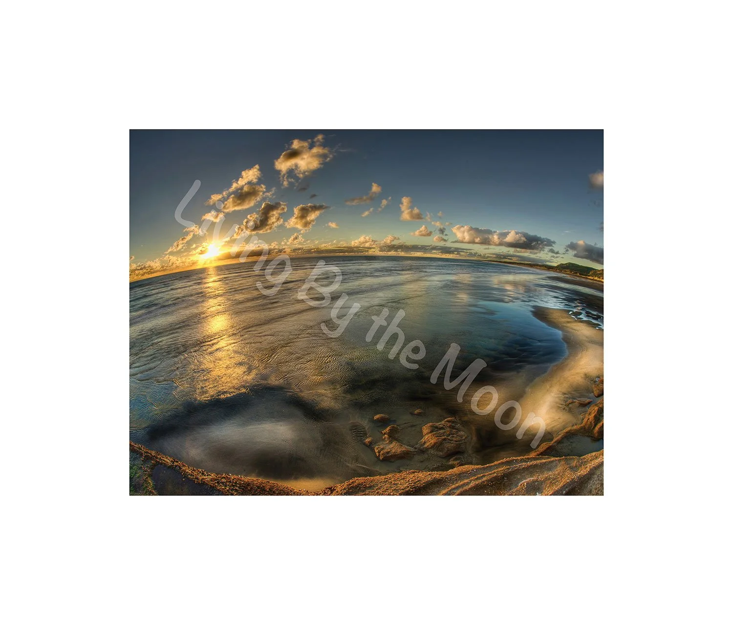 Curved Horizon Print Digital