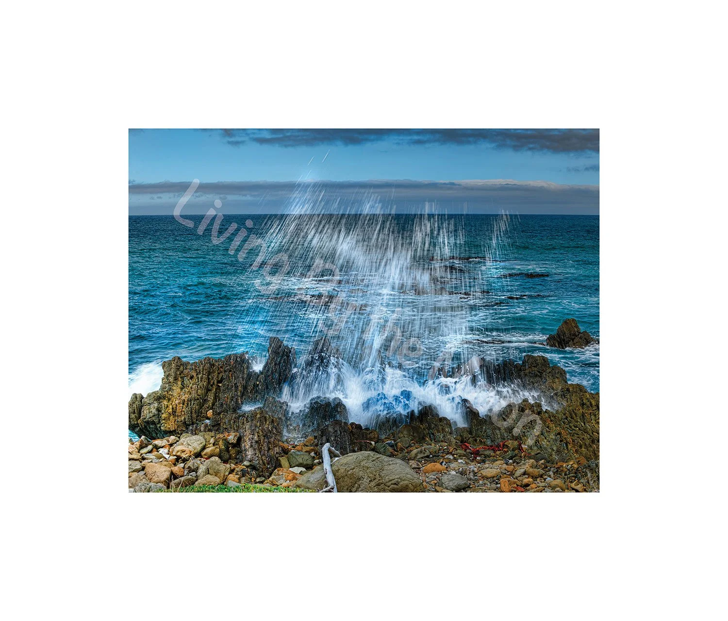 Water Rays Print Digital