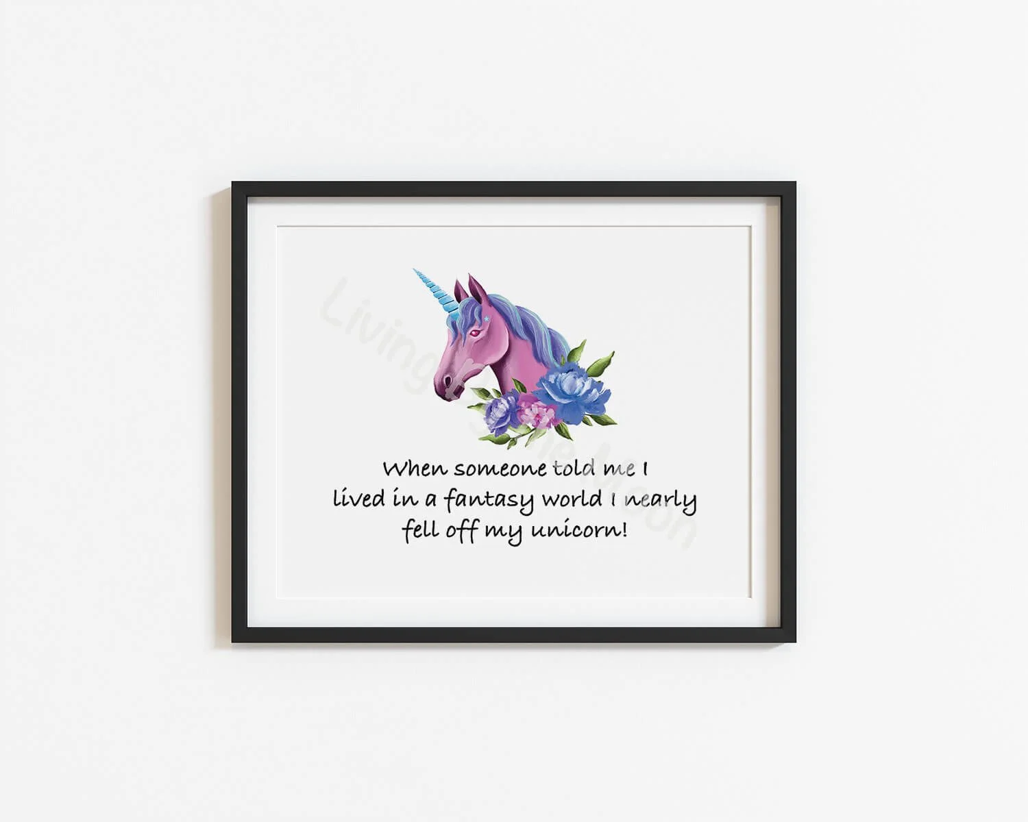 Unicorn Print Digital