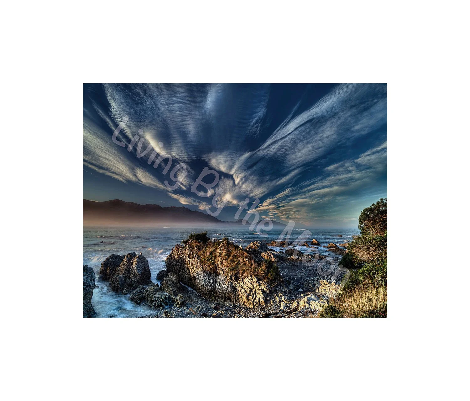 Flying Clouds Print Digital