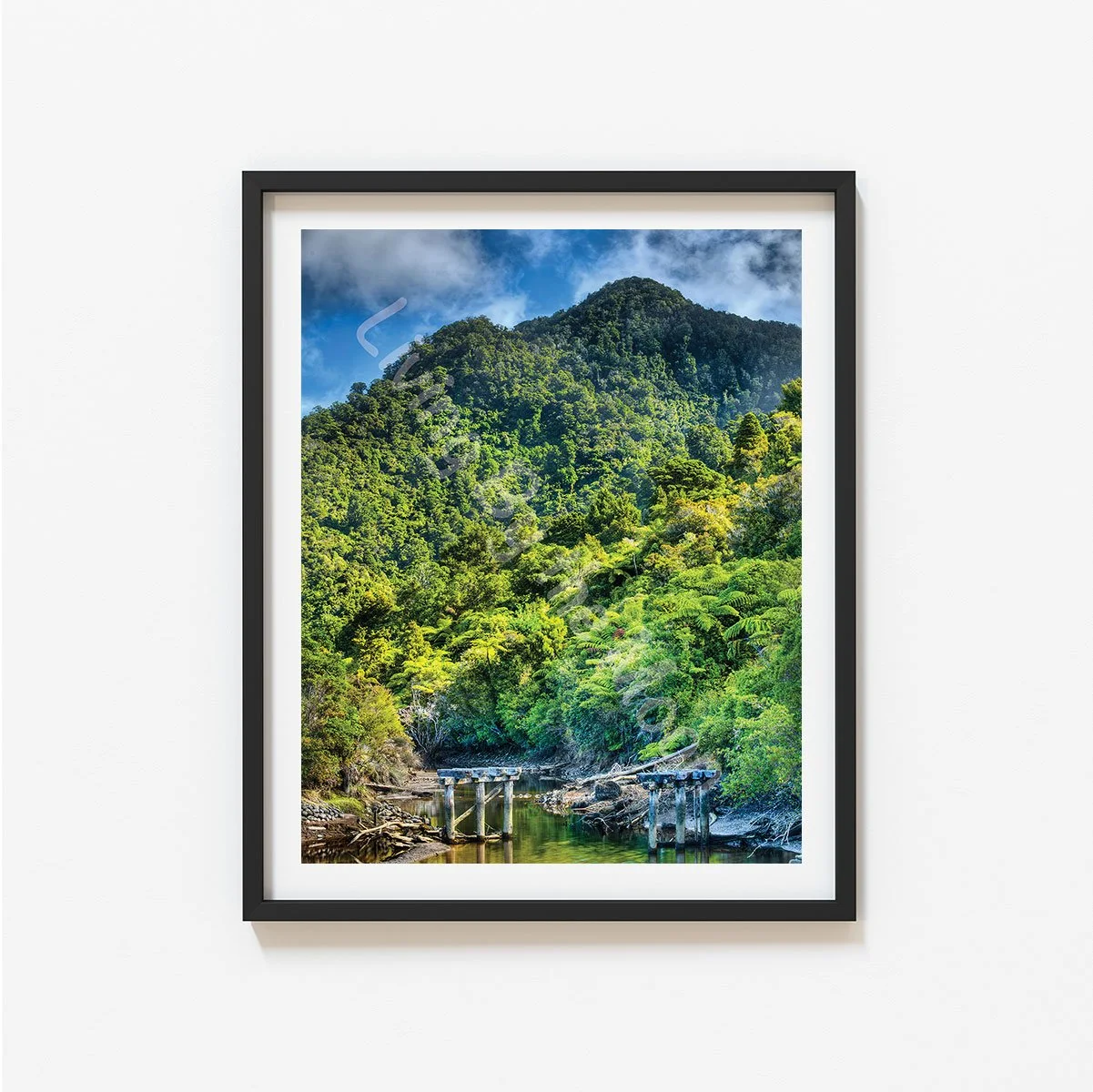 Broken Bridge Print Digital