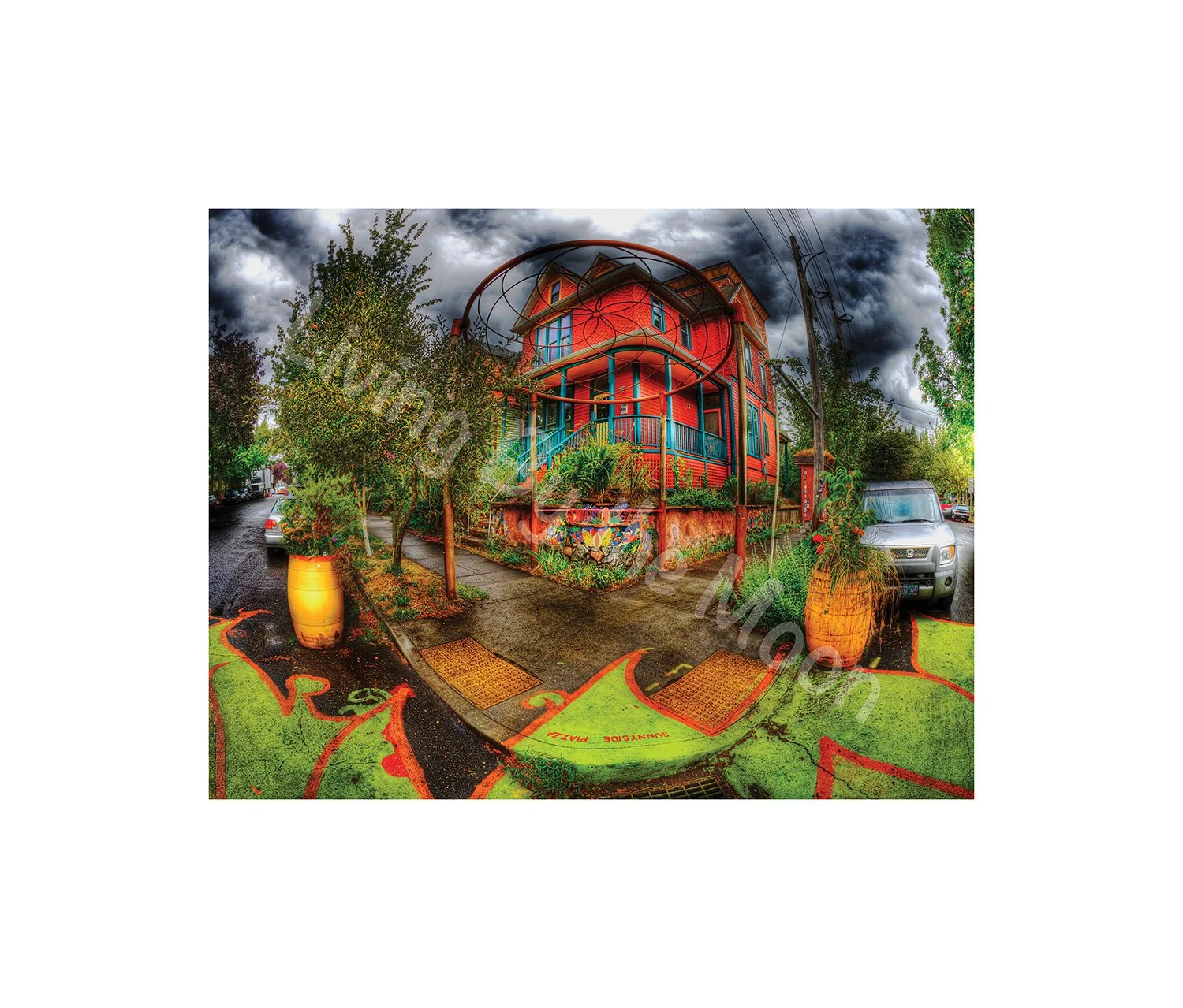 Sunnyside Plaza Print Digital