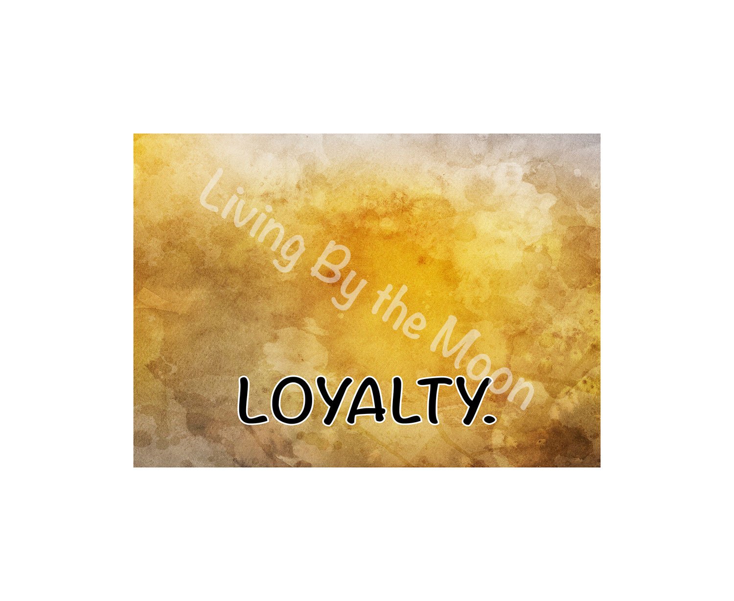 Loyalty Print Digital