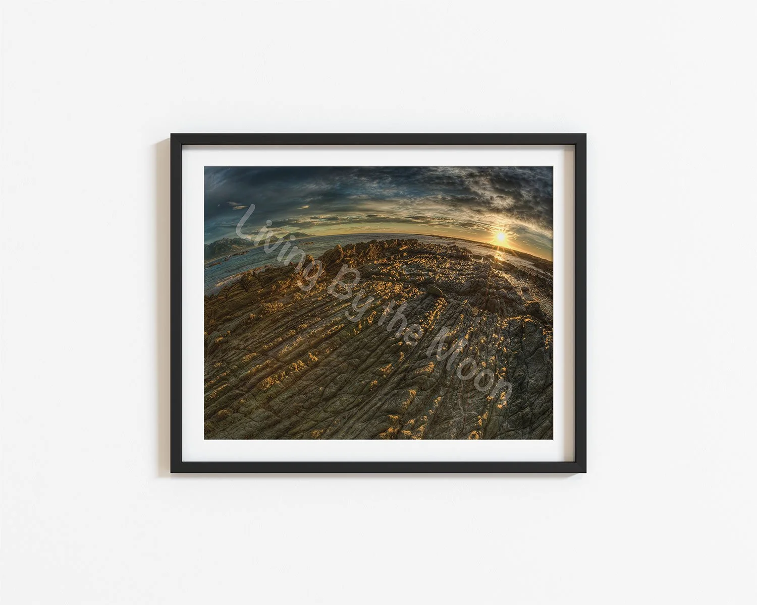 Evening Sunburst Print Digital