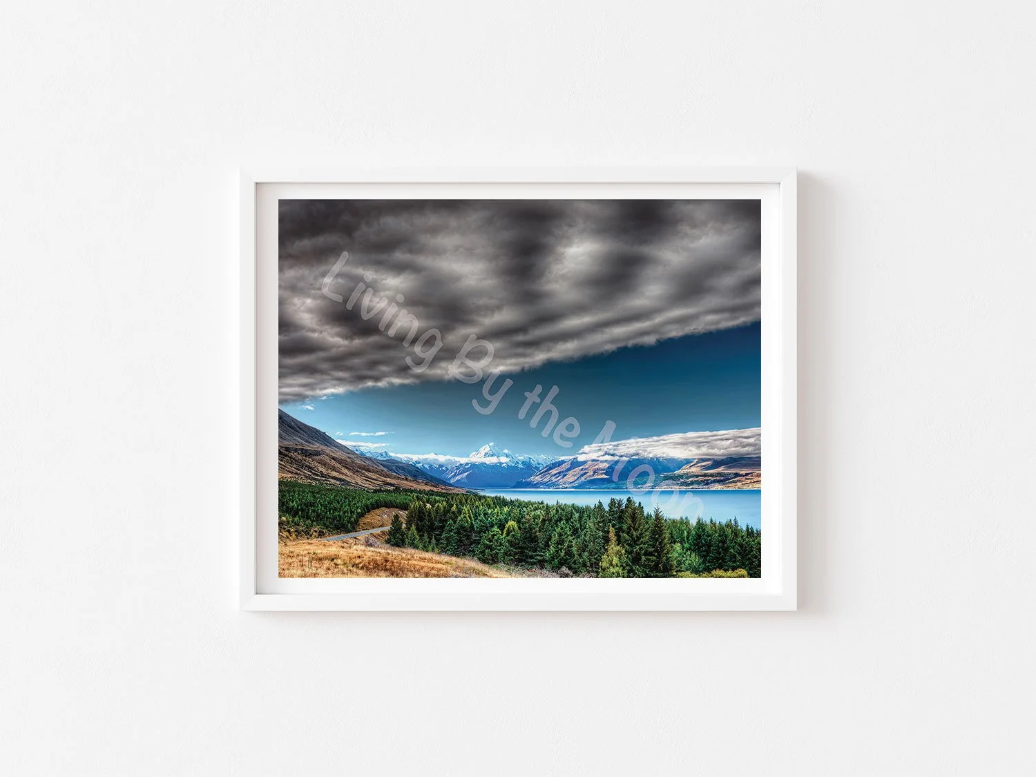 Before the Storm Print White Frame Digital