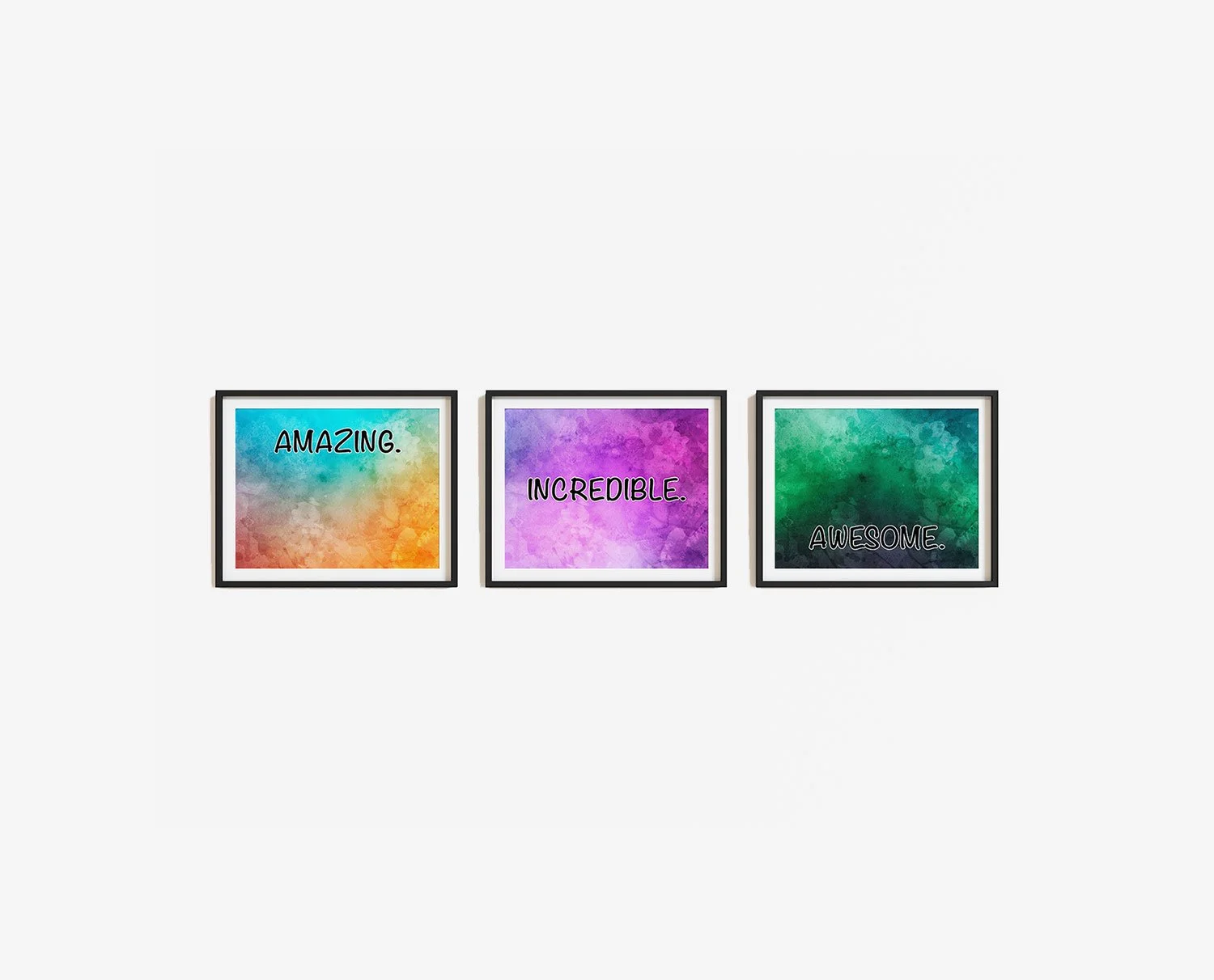 Amazing Incredible Awesome Prints Digital