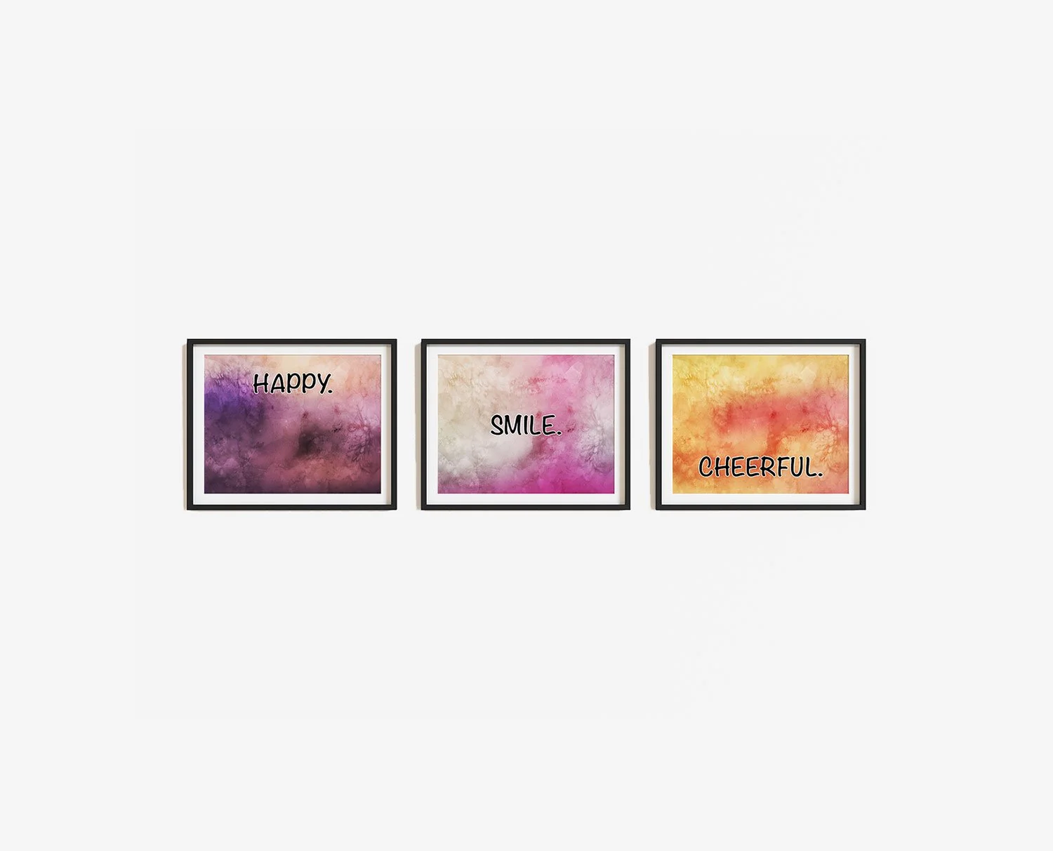 Happy Smile Cheerful Prints Digital