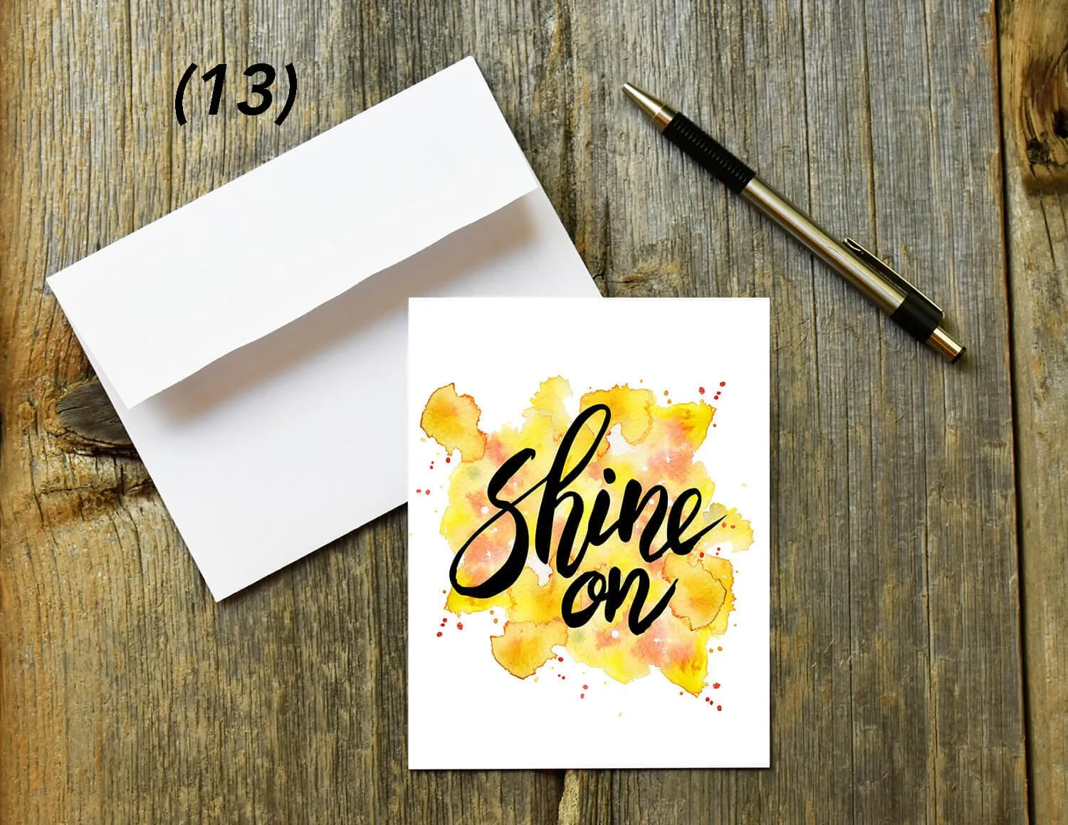 Shine On Quote Card Digital