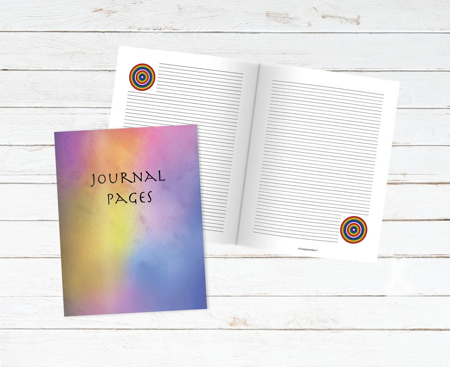 Color Meditations Journal Pages Digital