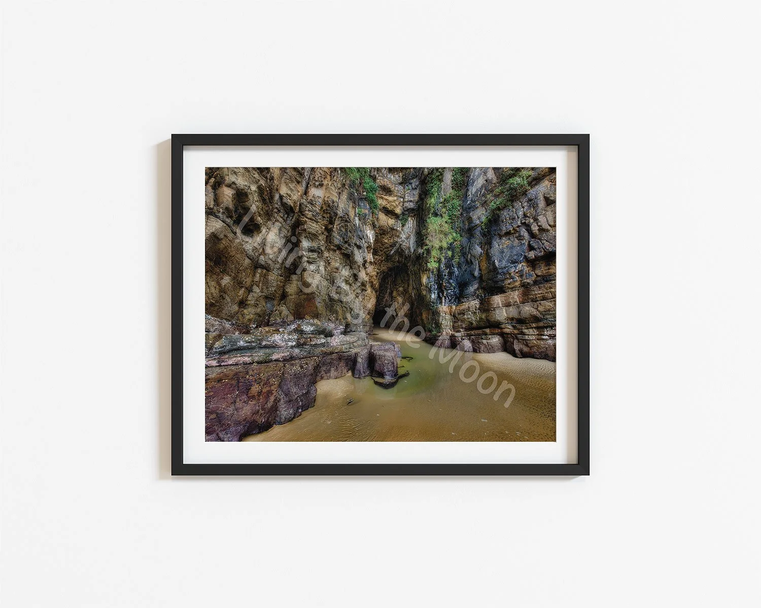 Mystical Cave Print Digital
