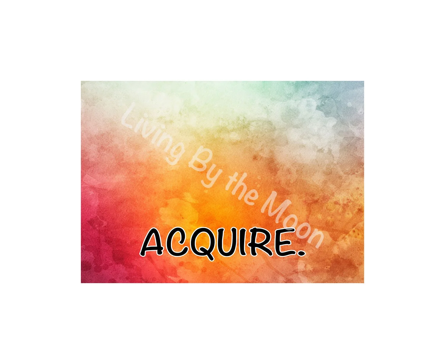Acquire Print Digital