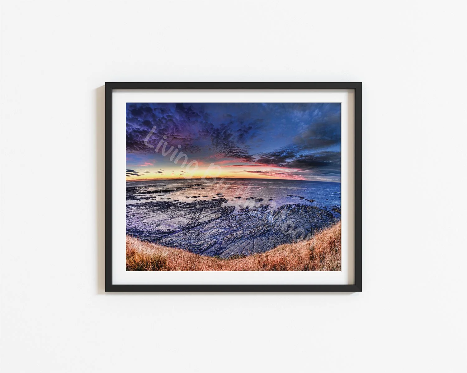 Wrinkled Shore Print Digital