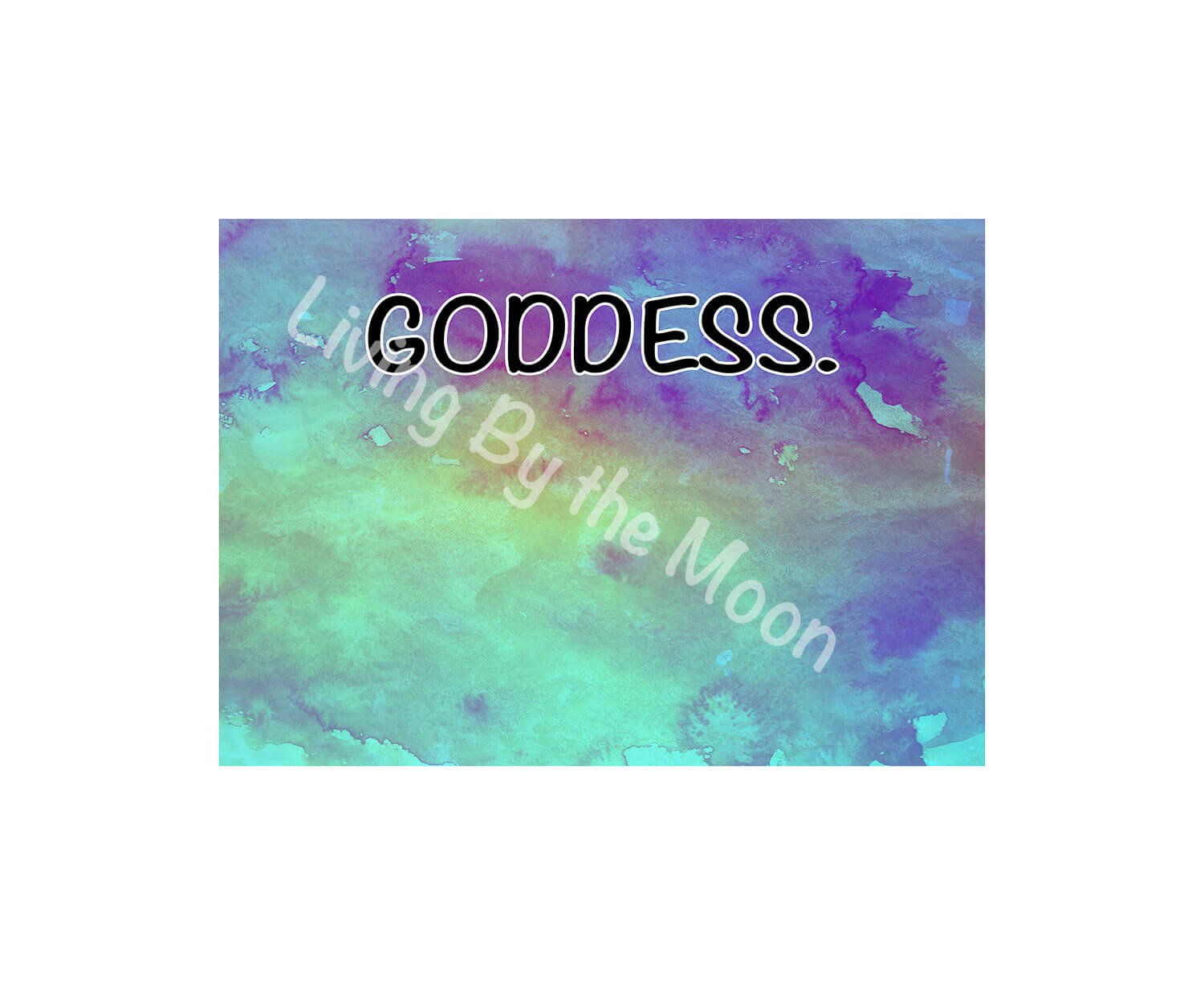 Goddess Print Digital