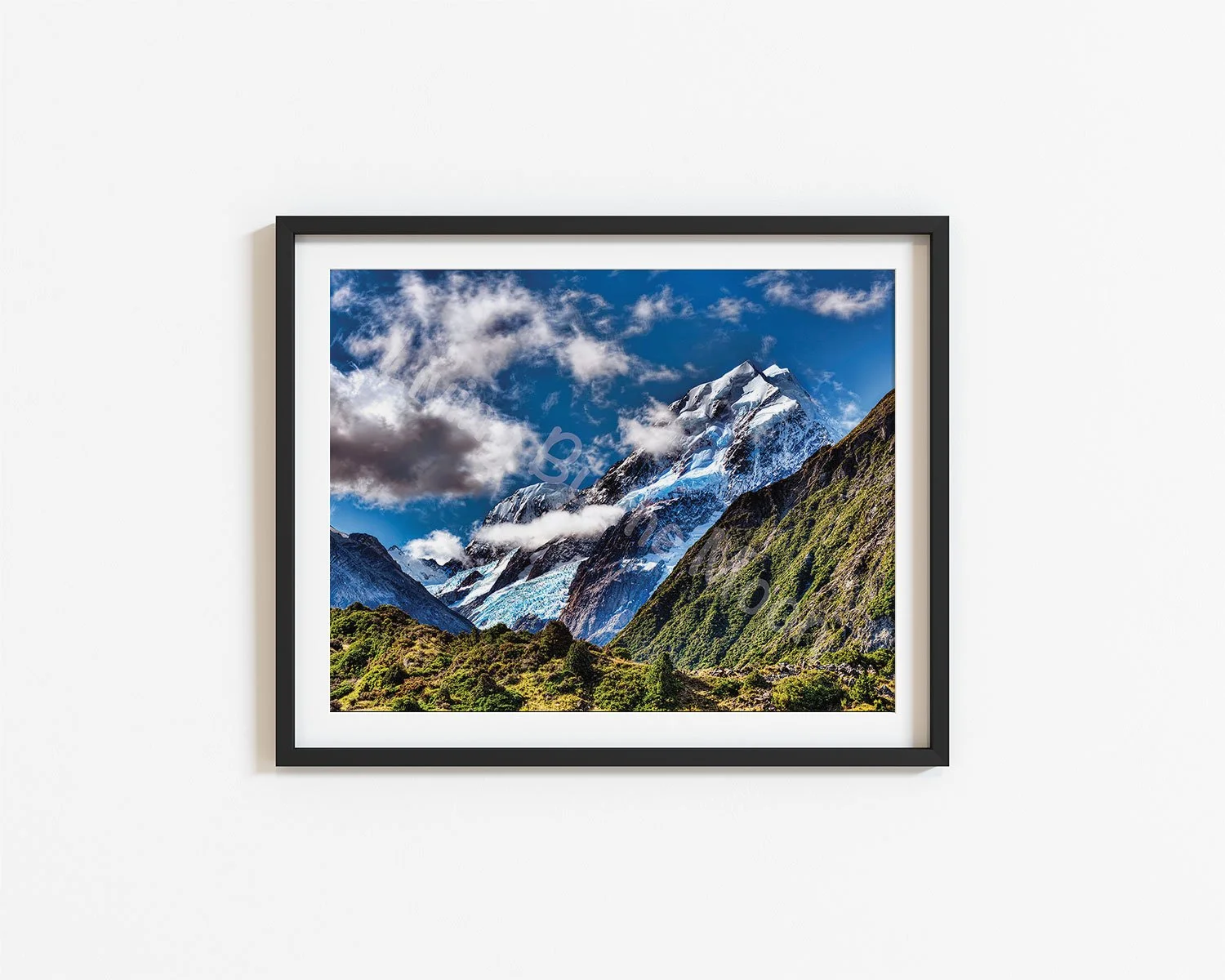 Snow Capped Print Digital