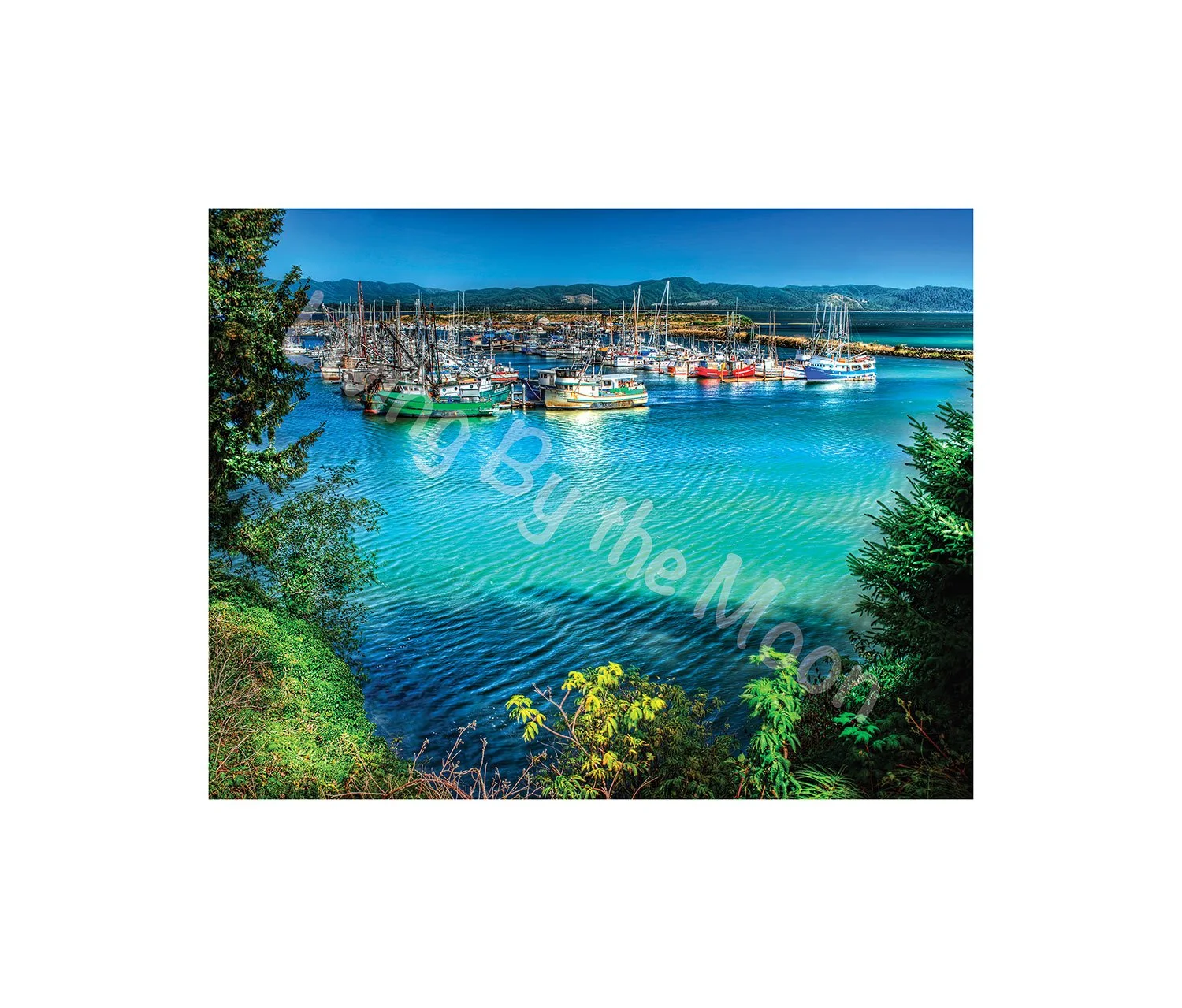 Bay of Ships Print Digital
