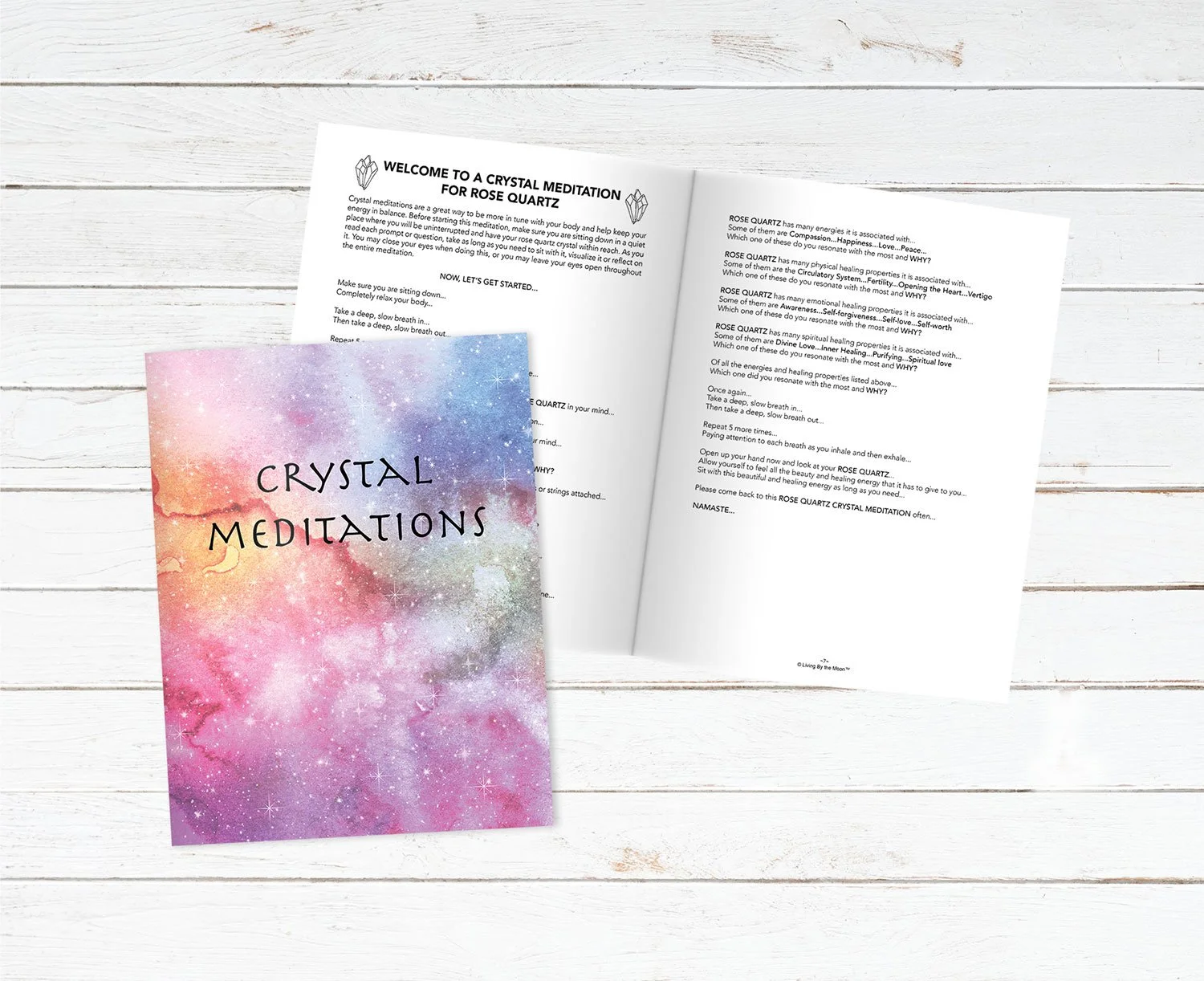 Crystal Meditation for Rose Quartz Digital