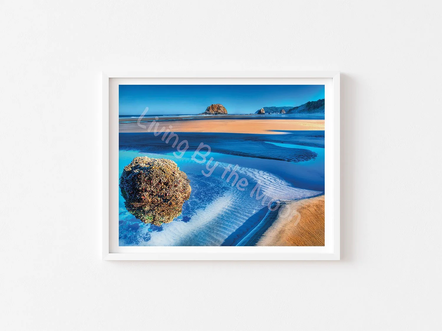 Beautiful Day Print White Frame Digital