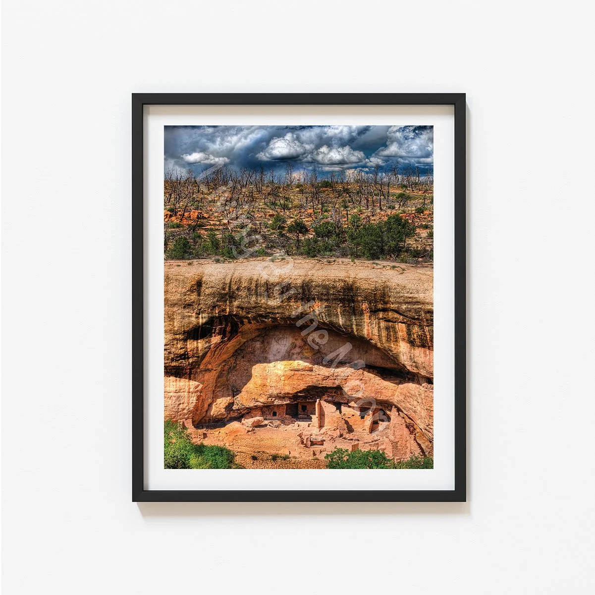 Cave Dwelling Print Digital