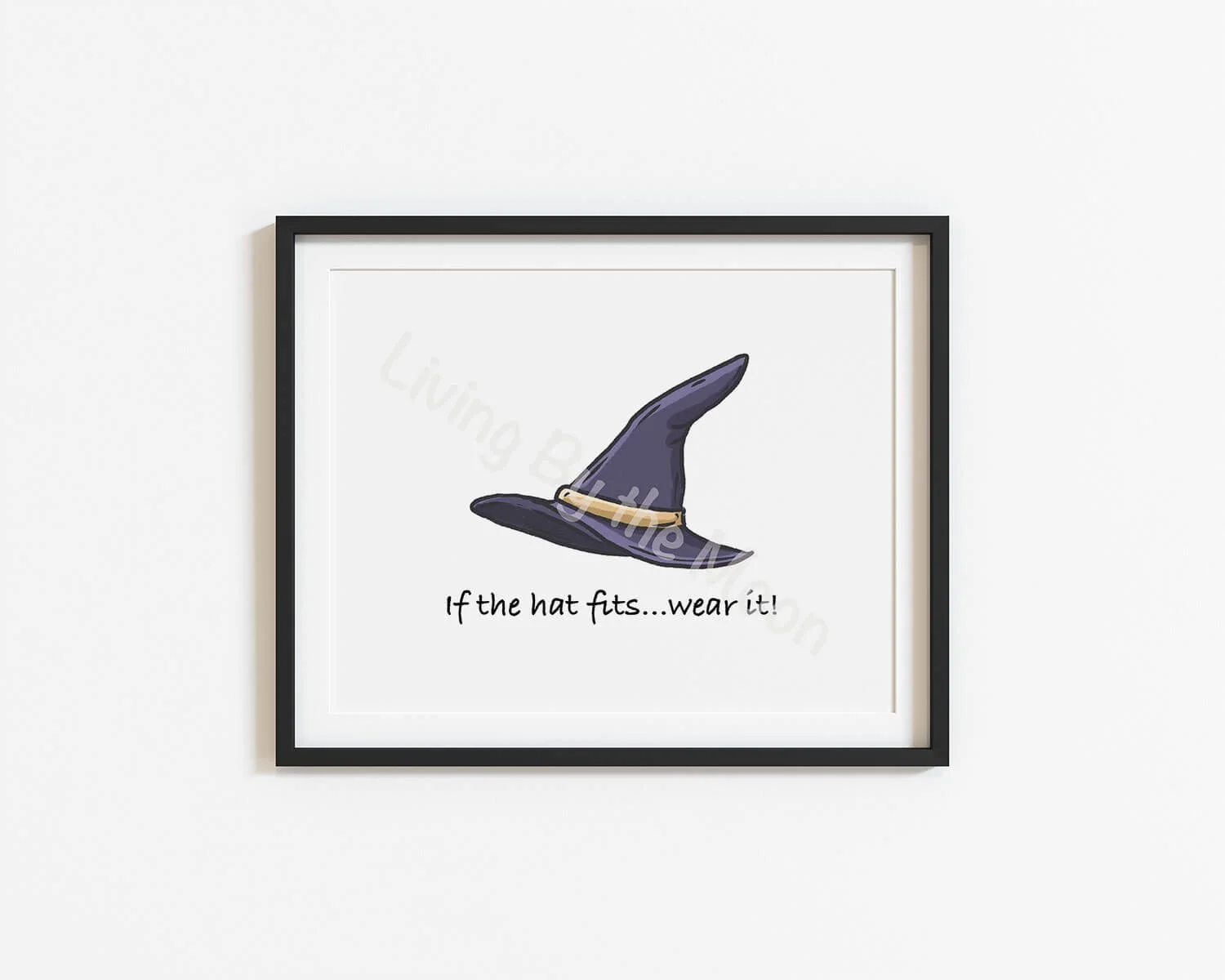 Witches Hat Print Digital