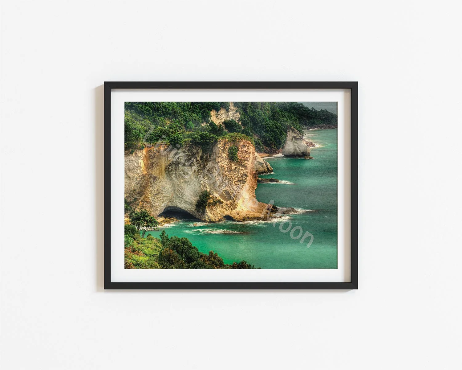 Green Waters Print Digital