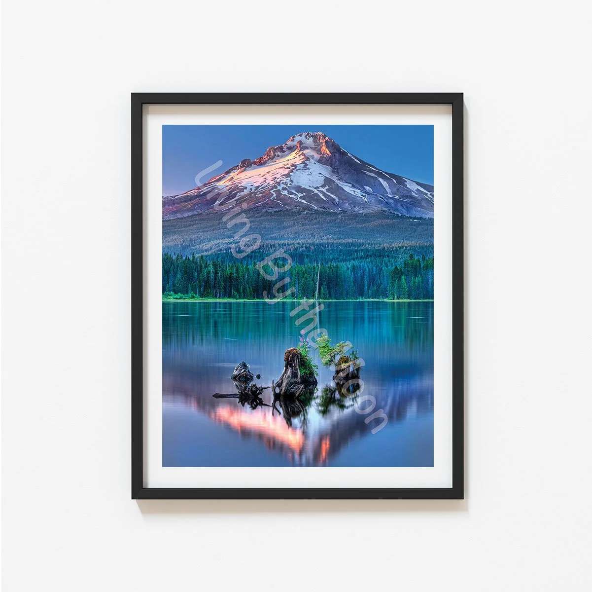 Mountain Reflection  Print Digital
