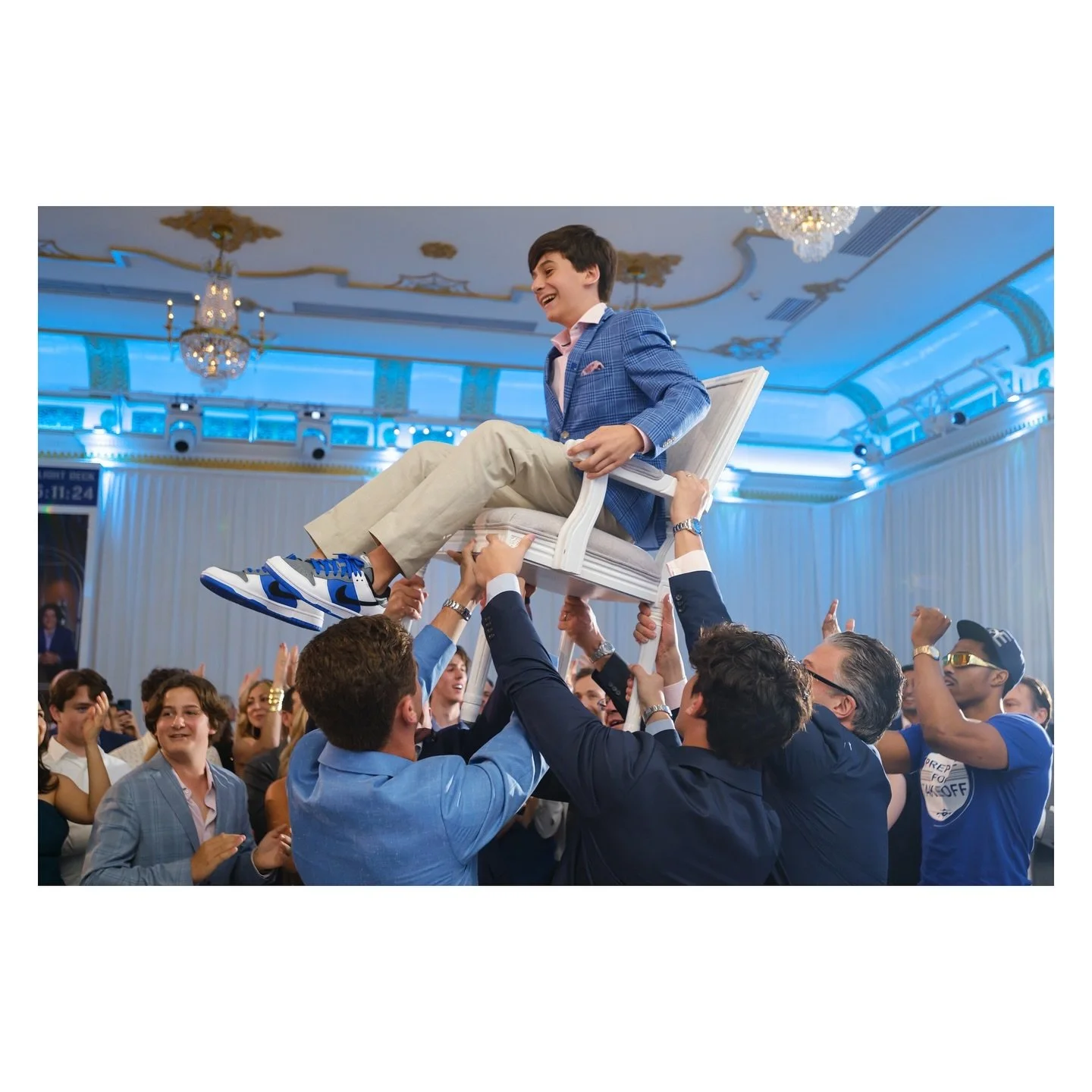 Dance floor fun at E and T&rsquo;s bar mitzvah with @ogonzilla