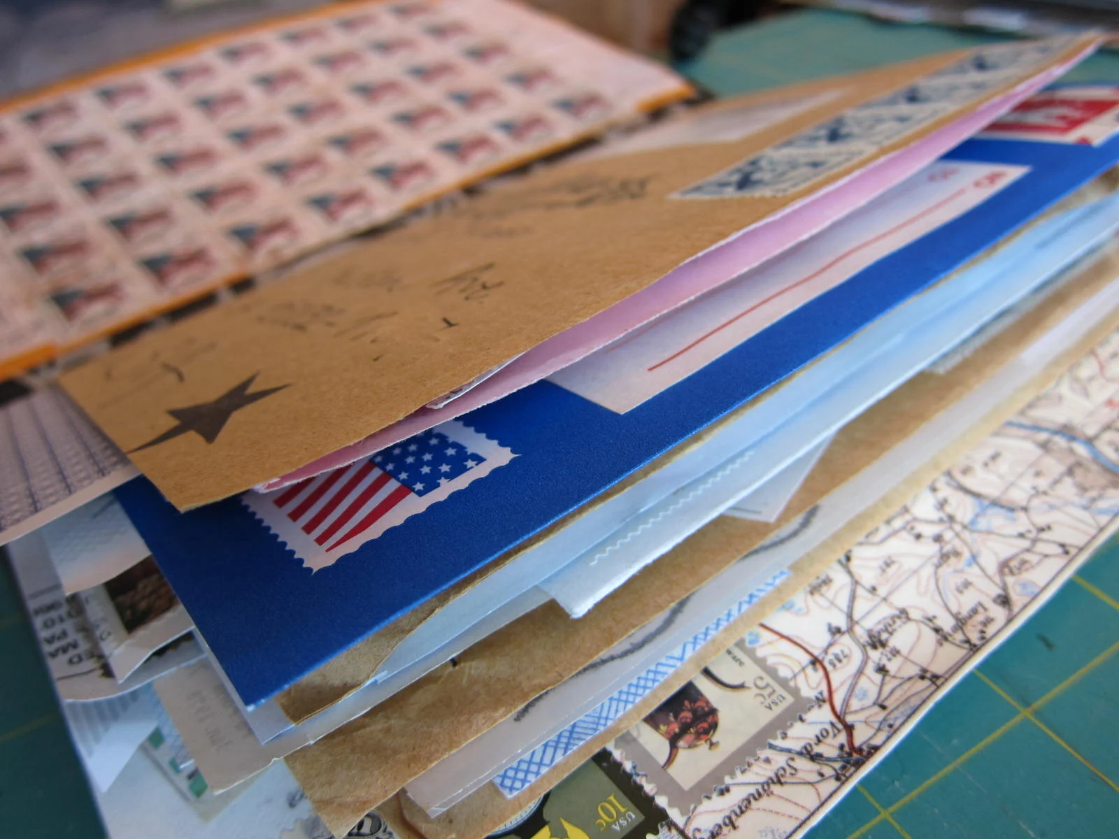 Another mail-art junk journal