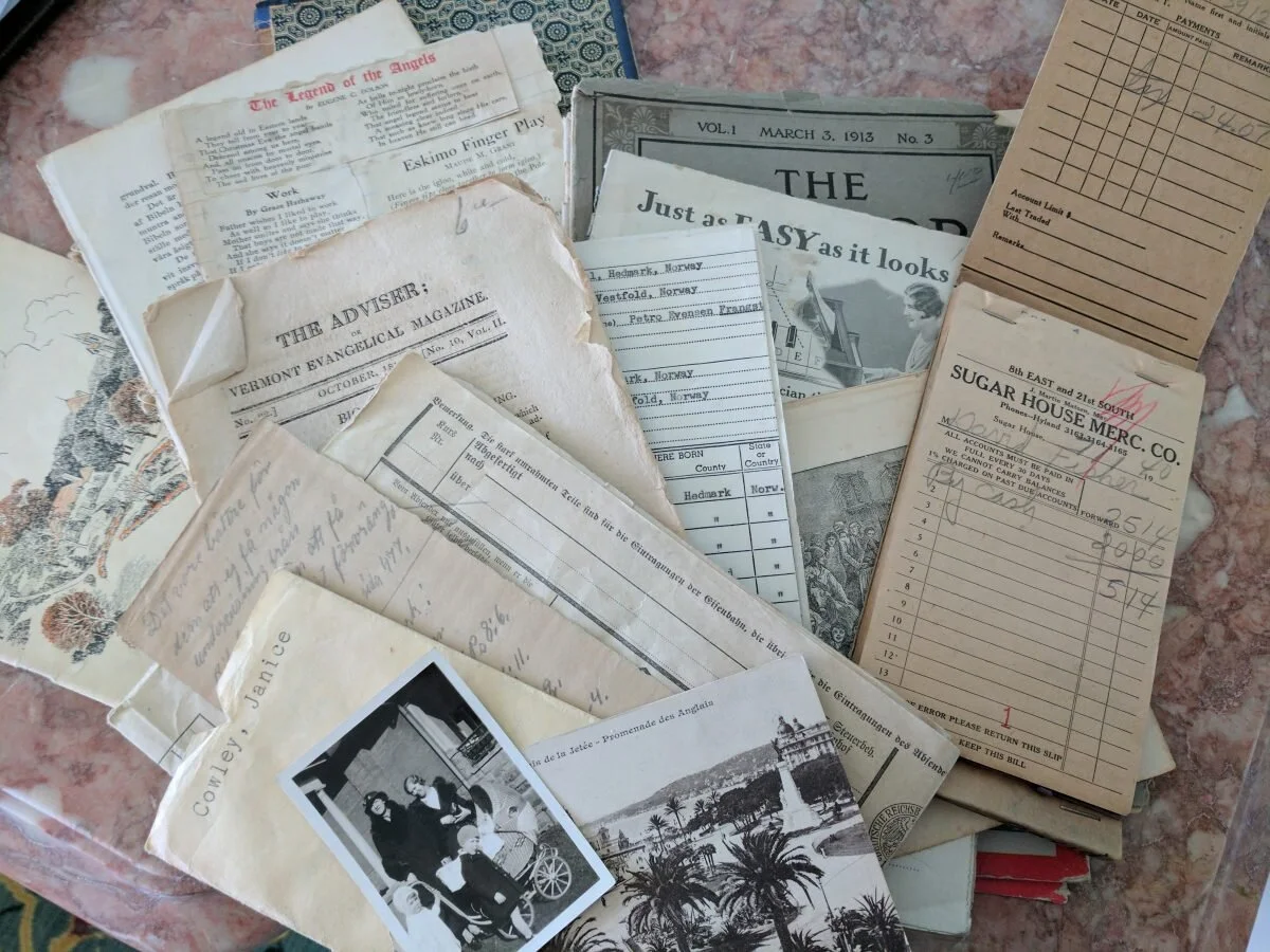 How much is too much paper ephemera?