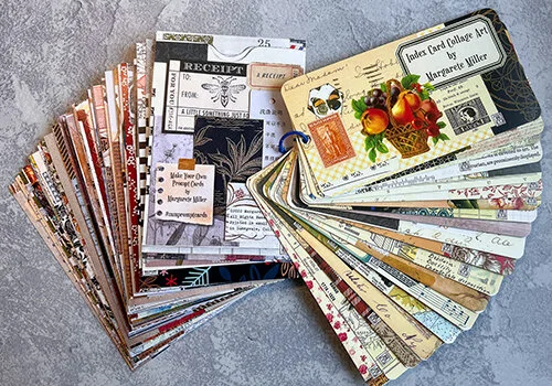 New collage art materials in the shop!