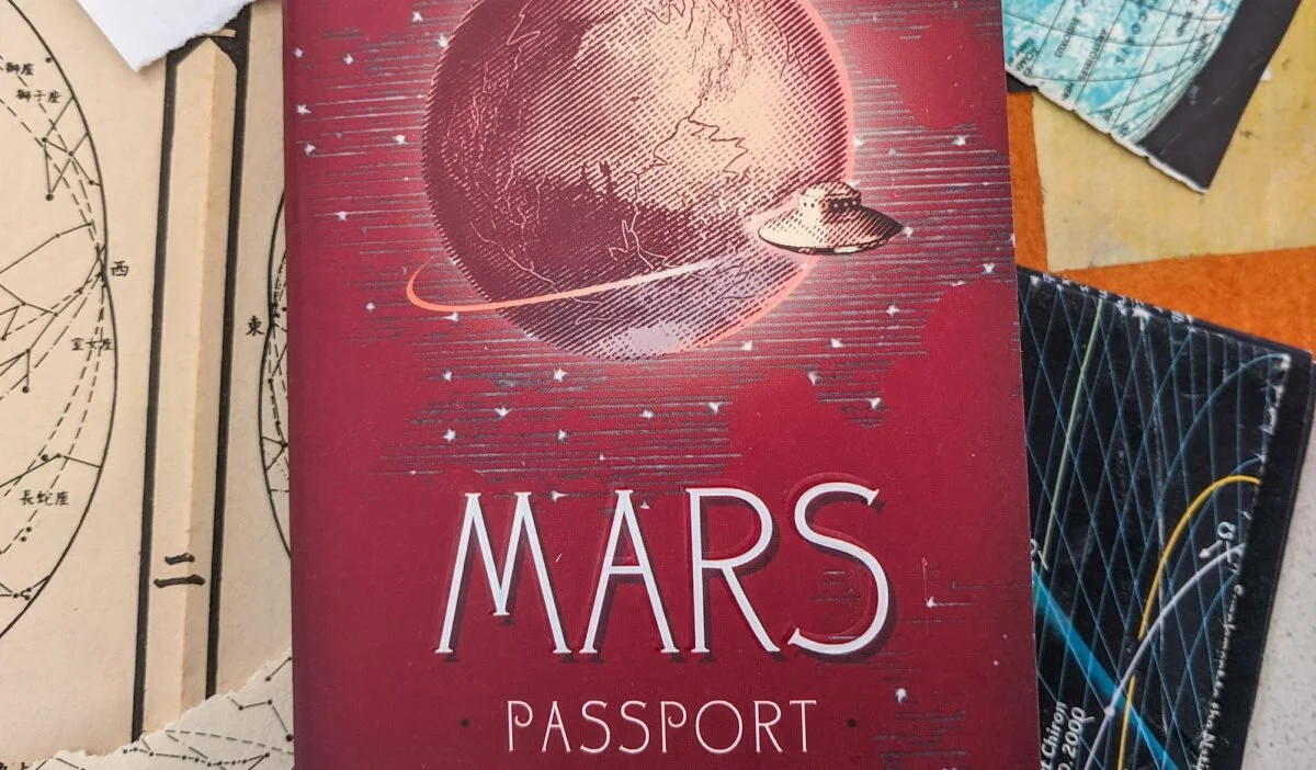 The Mars passport gluebook