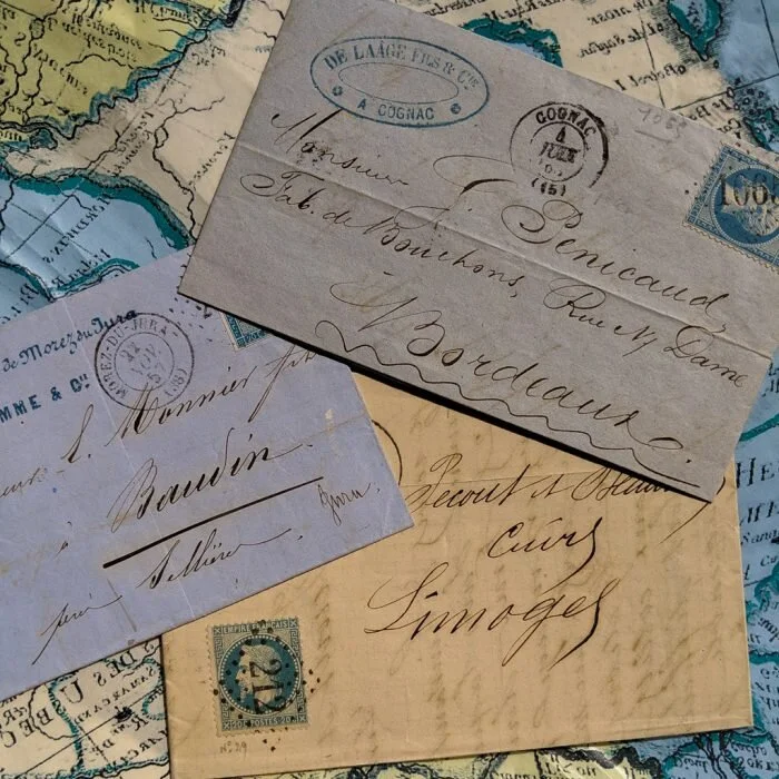 Vintage French correspondence