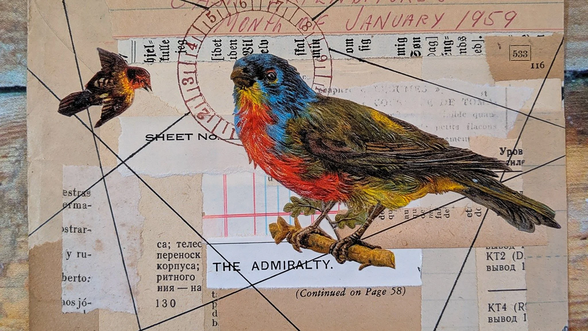 Membership — Margarete Miller - Collage art