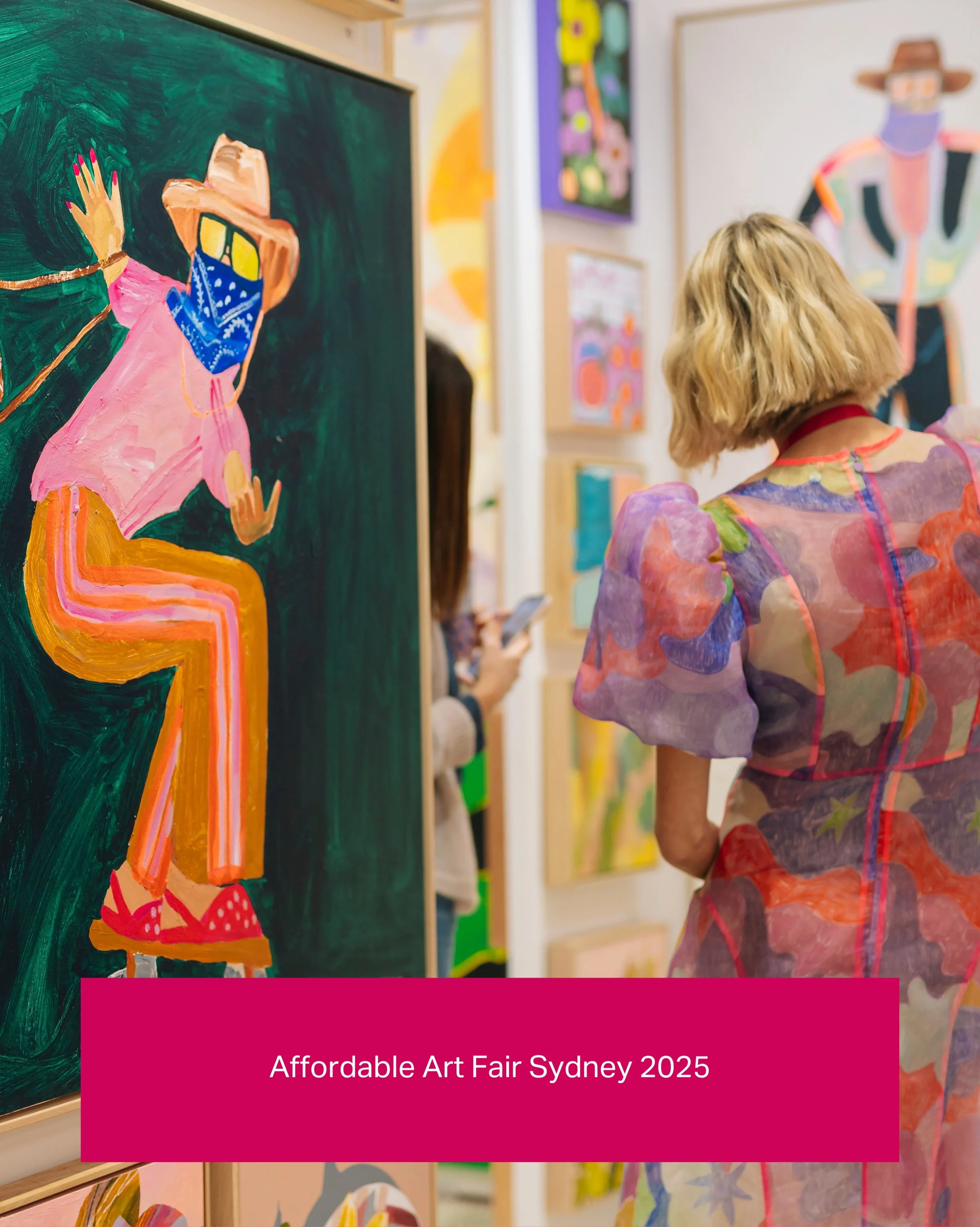 @affordableartfairau moved into its new Sydney home at @carriageworks in 2025. Four days, thousands of artworks and one happy publicist. Take a squiz why! 👀

A 50% increase in foot traffic on the previous years fair 🎟️

Sydney&rsquo;s appetite for 