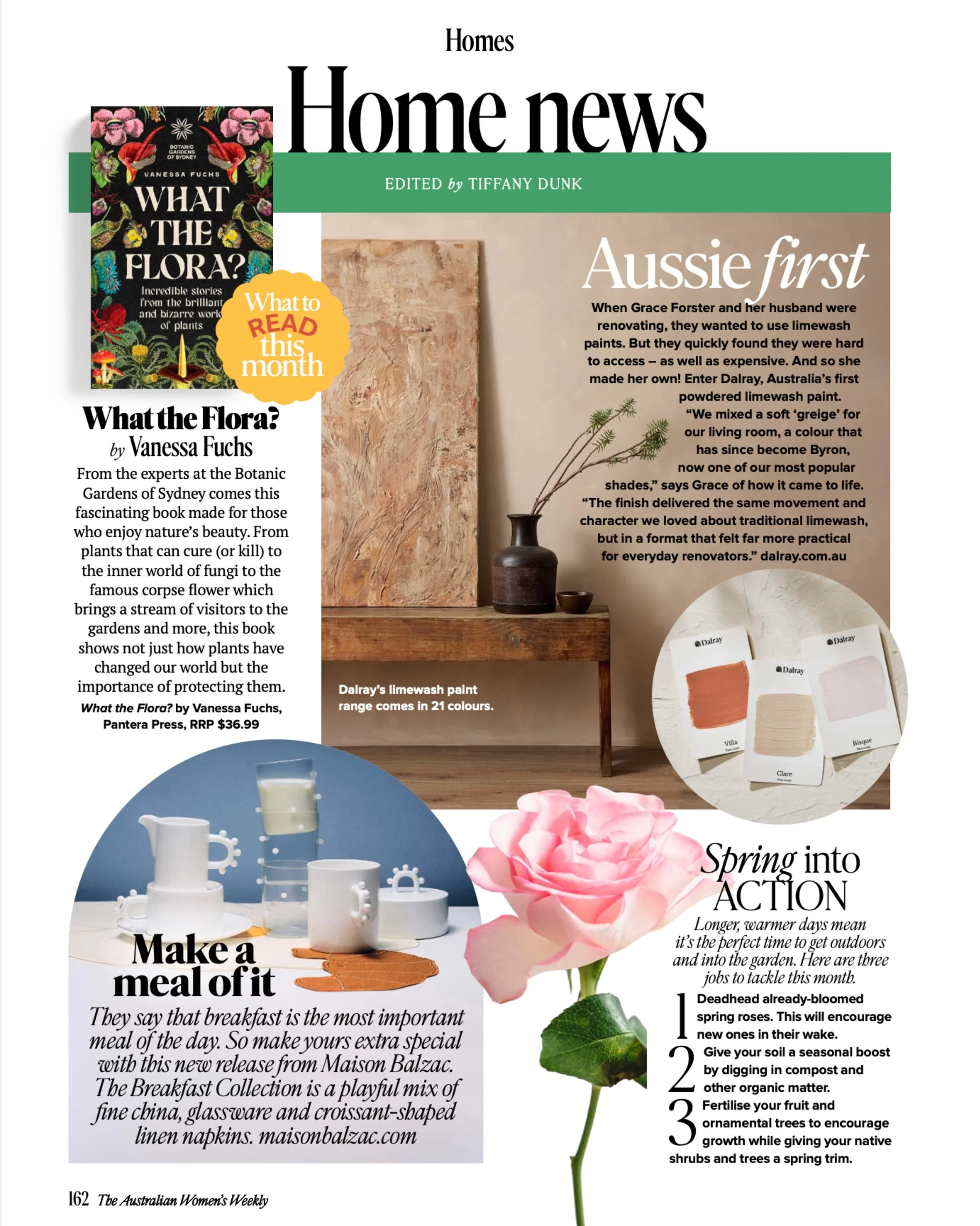 Spotting @dalraypaint in the latest issue of @womensweeklymag feels like a jolly good way to round out the week! 🥳

Thank you for the delightful feature! @tiffdunk