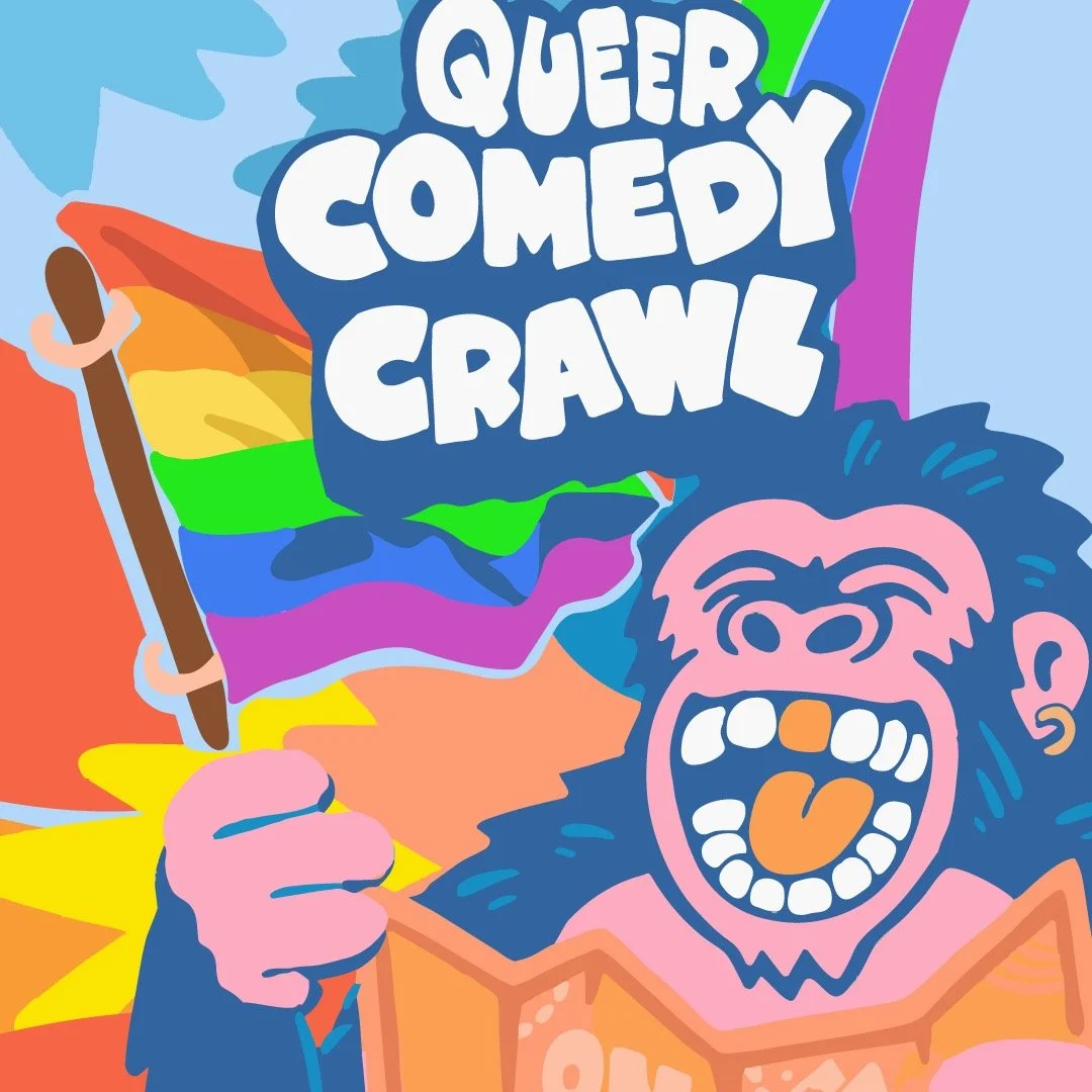 We're so excited to be hosting the inaugural @sydneycomedyfestival Queer Comedy Crawl right here in Rainbow Precinct next week! Four of our iconic venues will be playing host to comedy gigs and plying you with food and drink as you "crawl" 