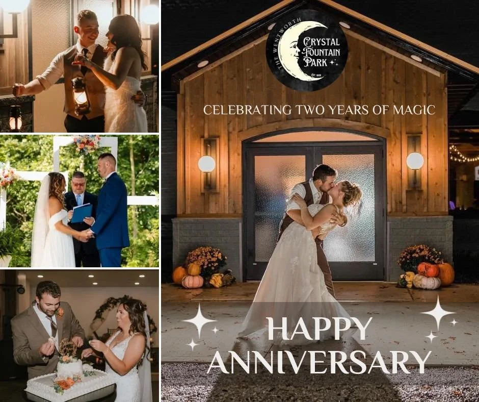 &ldquo;Start where you are, use what you have, do what you love.&rdquo; ❤️ 

🎀 Two years ago today, we cut the ribbon and opened Crystal Fountain Park with one goal: to create a place where unforgettable moments happen. ✨ Fast forward to today, and 