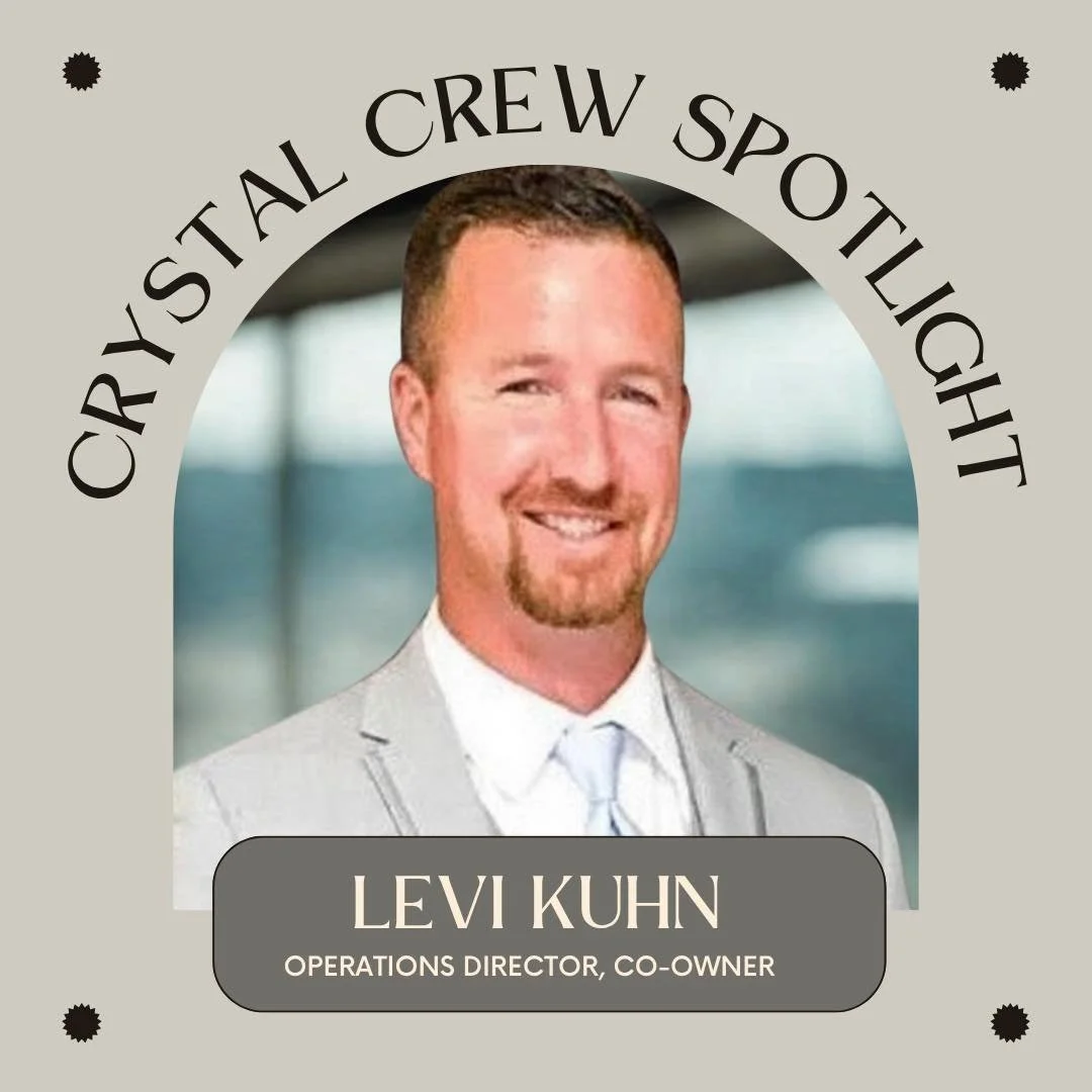✨ Crystal Crew Spotlight: Meet Levi Kuhn &mdash; Operations Director &amp; Co-Owner ✨ 

Levi lives in Sherwood with his wife, Kelsey, and their 3 children, Kennedy, Reagan, and Calvin. He oversees the full scope of Crystal Fountain Park&rsquo;s behin