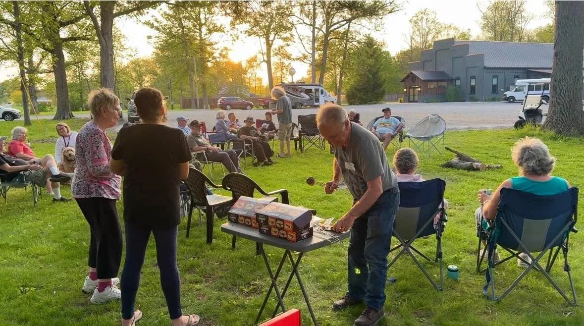 🦁 🚐 We were honored to host the Born Free RV Rendezvous and welcome the Born Free Leapin&rsquo; Lions to our grounds. 🌳 This group brought so much energy, heart, and genuine community spirit with them. ✨ 

The Kuhn Truck and RV crew was amazing &m