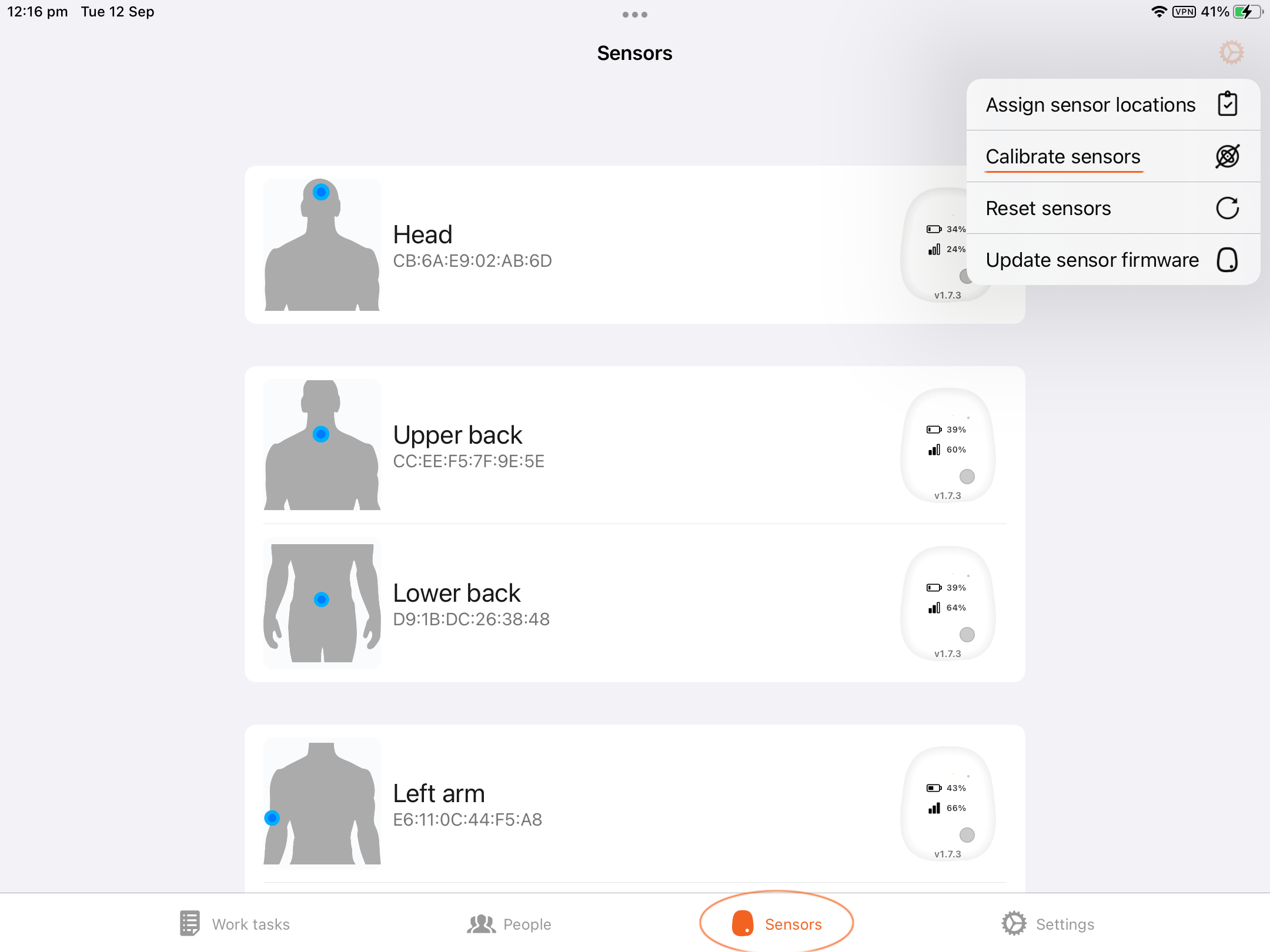 Get Started Assign Sensors — Etiscope