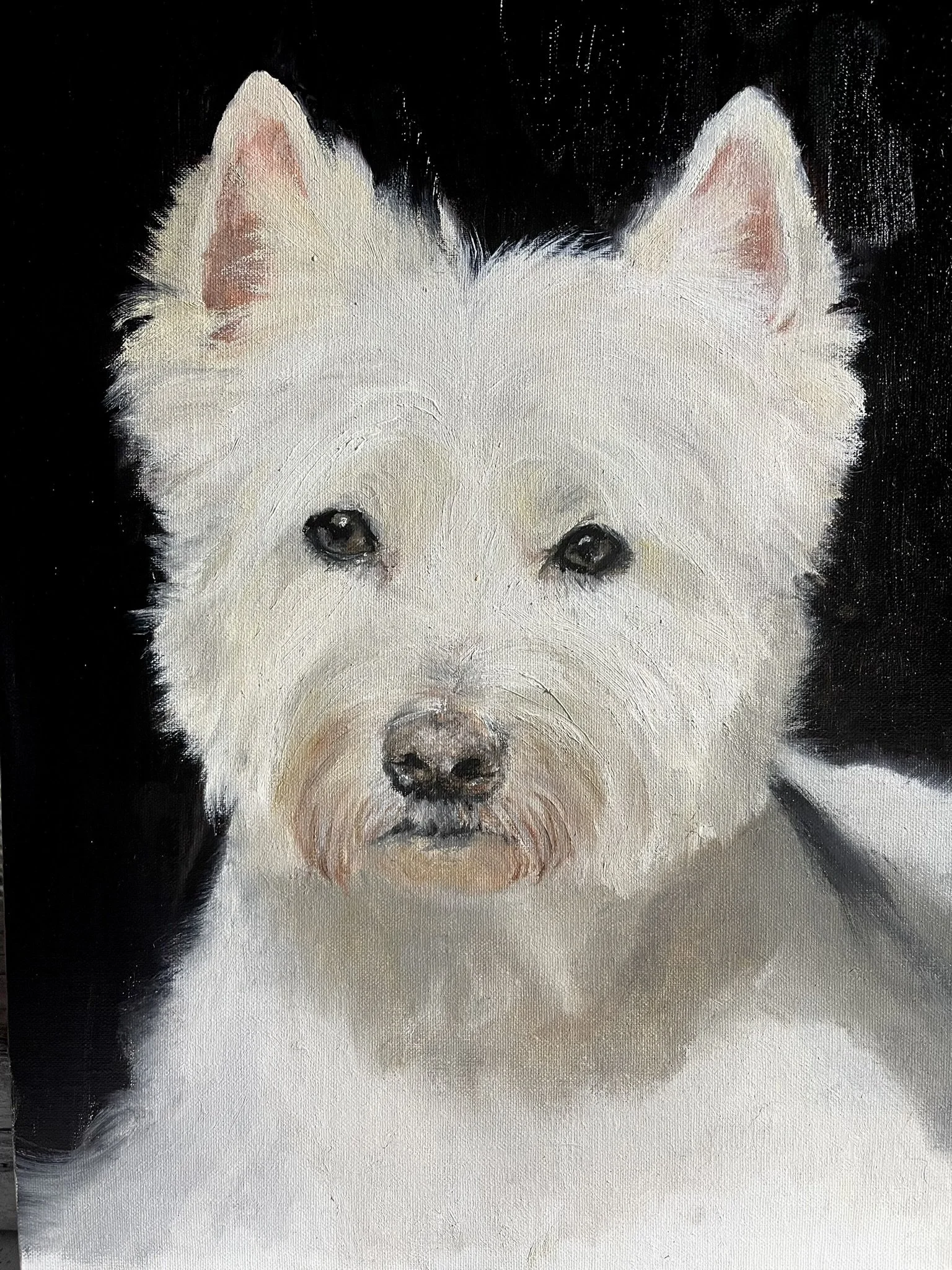 Bobbie, Oil on Canvas, 11 x 14 - Commissioned Portrait